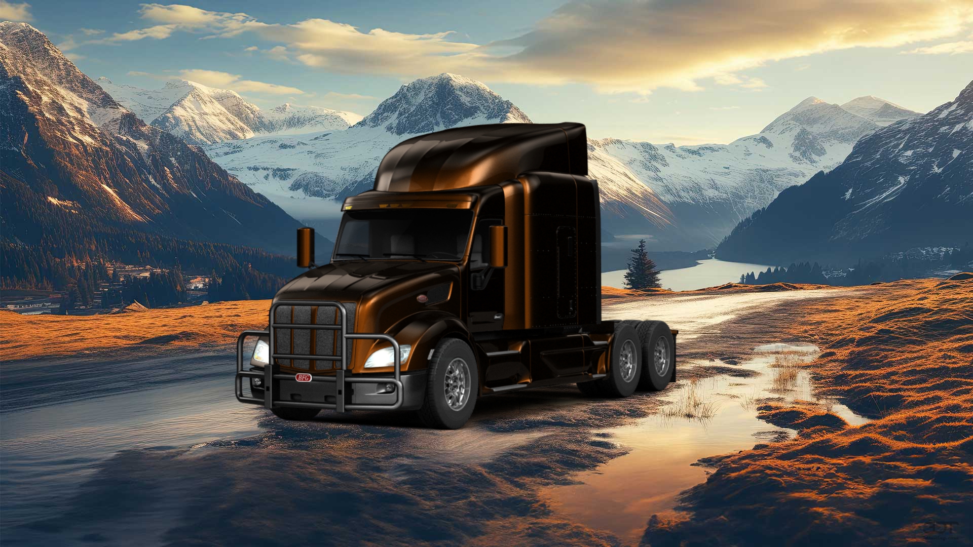 Peterbilt 579 72'' Sleeper Truck 2012 tuning