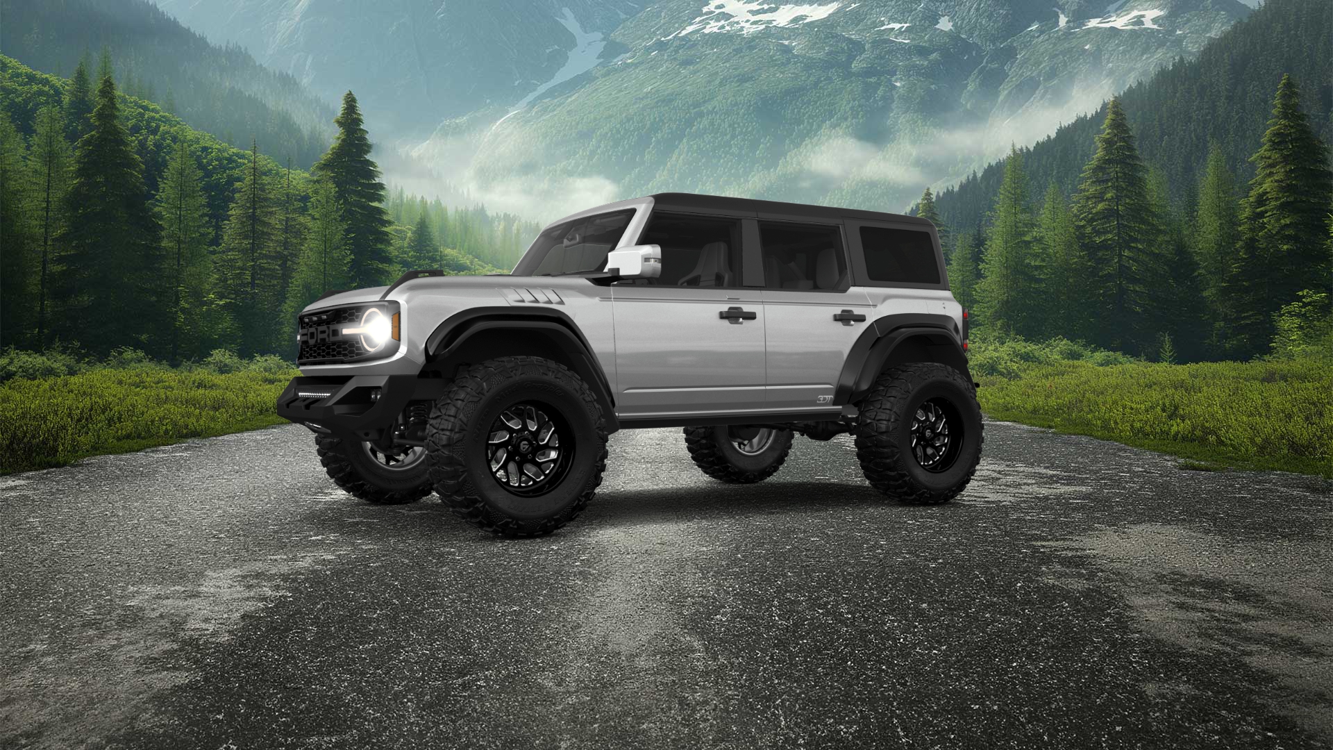 Ford Bronco Raptor 4 Door pickup truck 2022 tuning