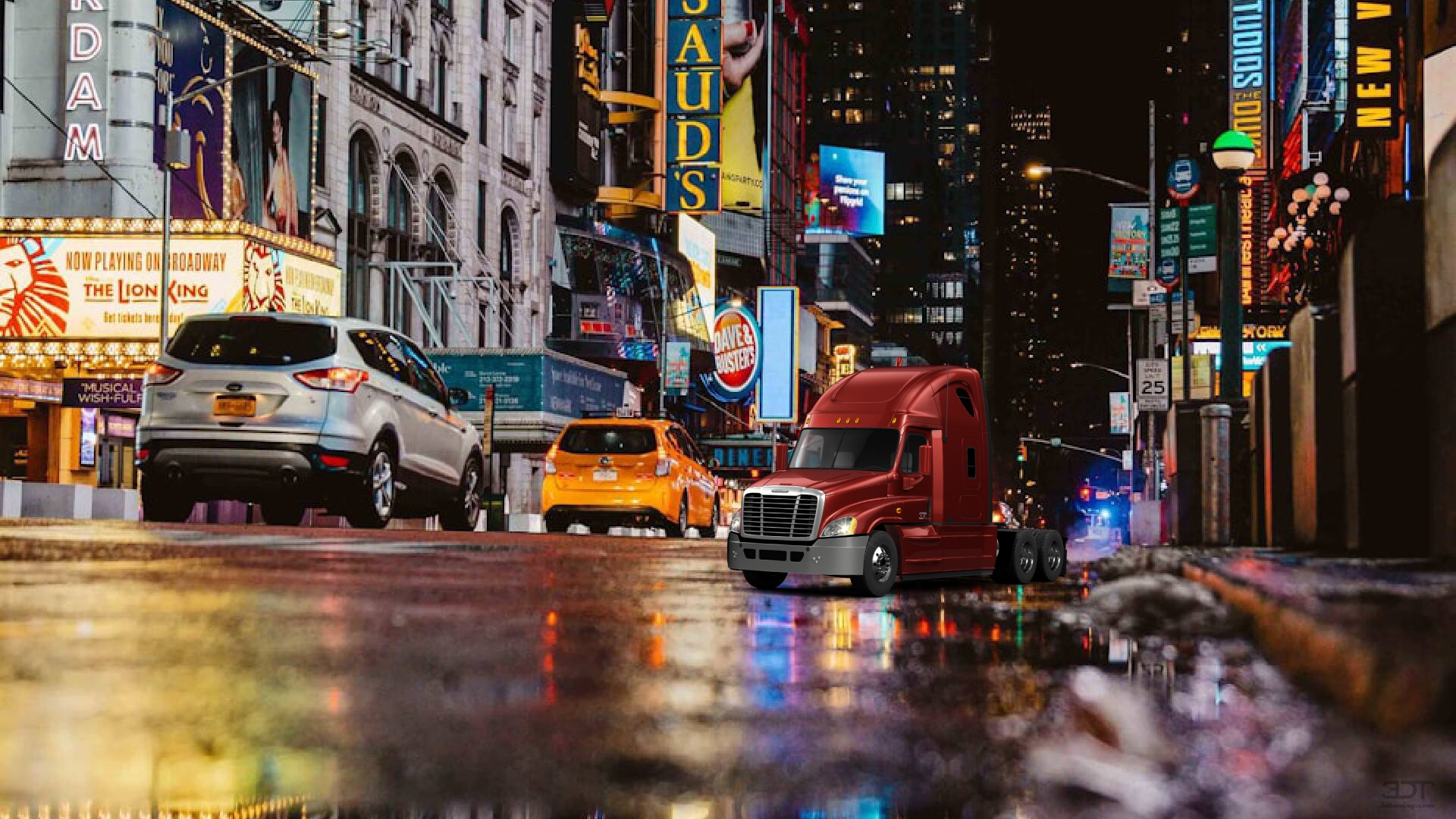 Freightliner Cascadia Truck 2011 tuning