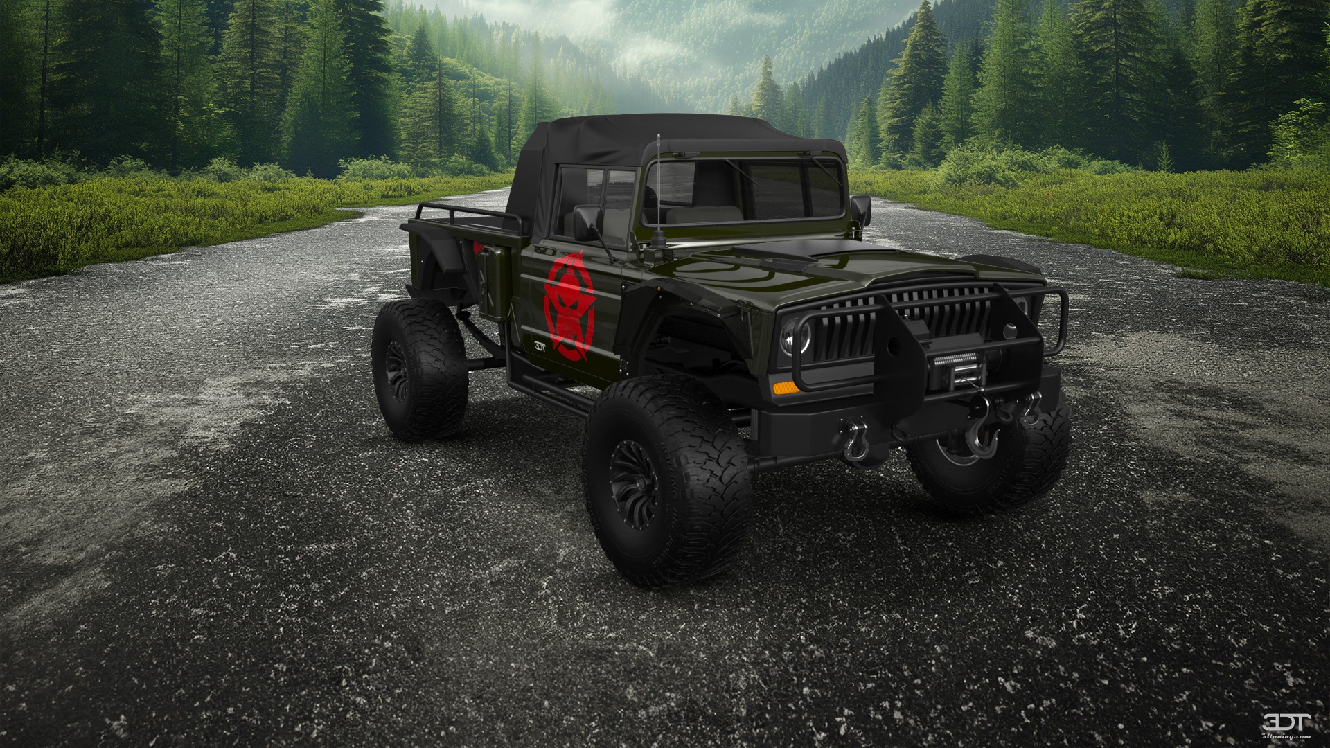 Jeep Kaiser M715 2 Door pickup truck 1968