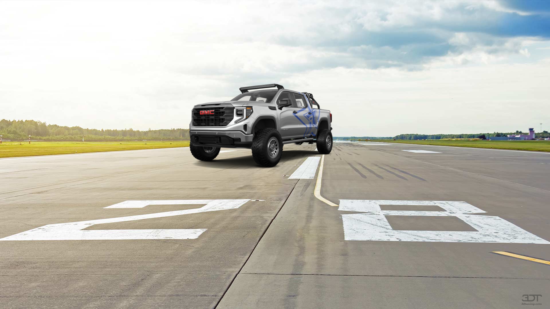 GMC Sierra 1500 Crew Cab 5.8 ft box 4 Door pickup truck 2023 tuning