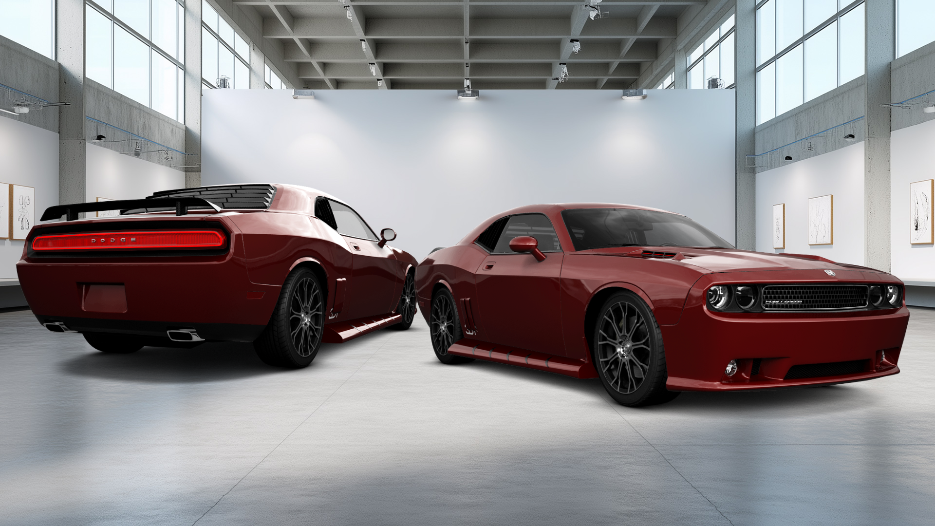 Dodge Challenger 2 Door Coupe 2009 tuning