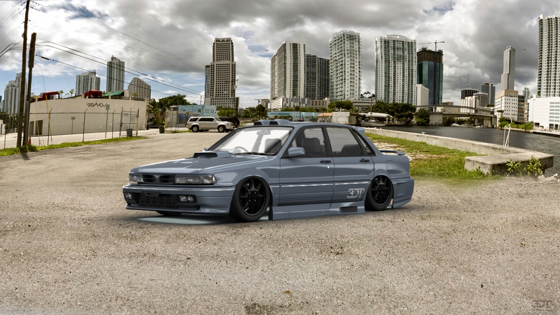 Mitsubishi Galant Sedan 1987 tuning
