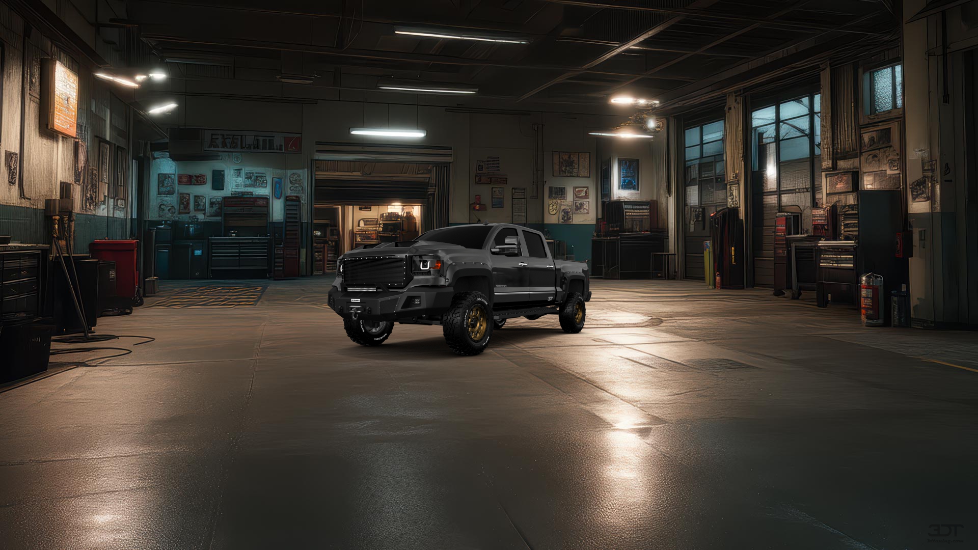 GMC Sierra 4 Door pickup truck 2014 tuning