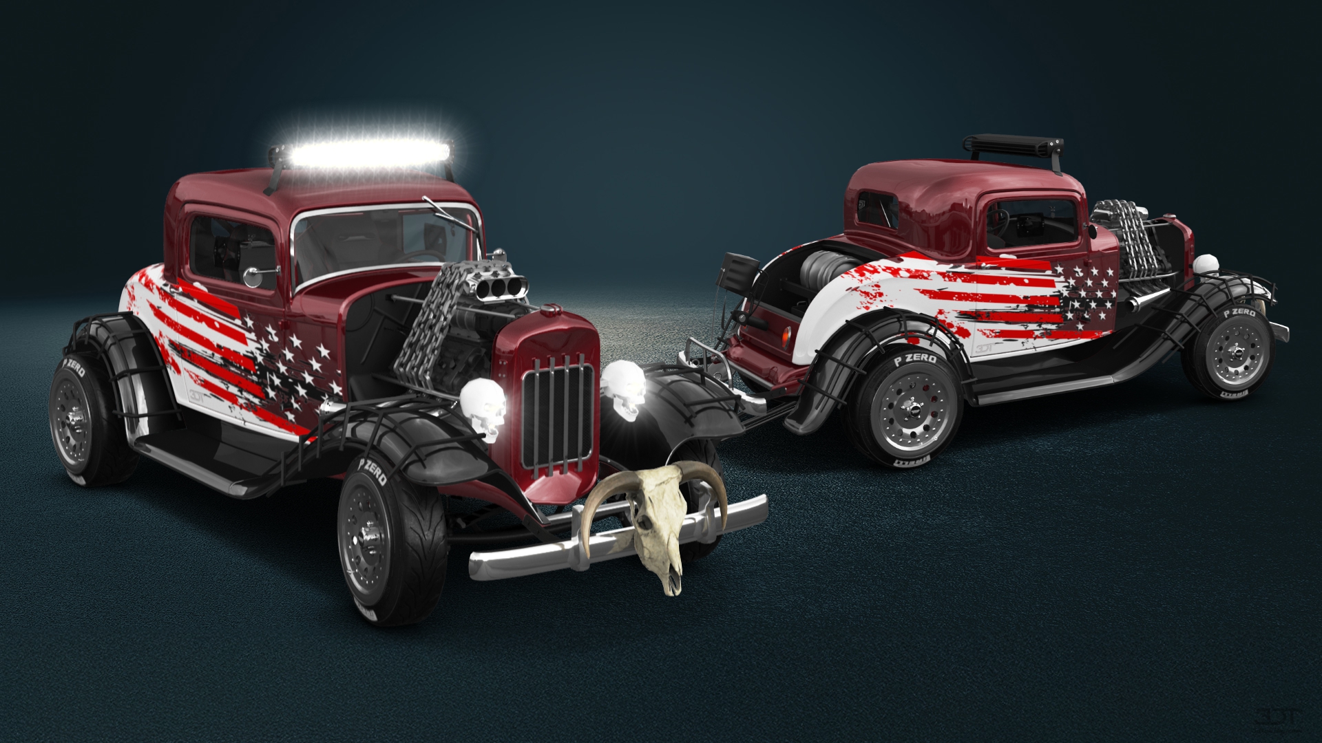 Ford Model B Deluxe 2 Door Coupe 1932 tuning