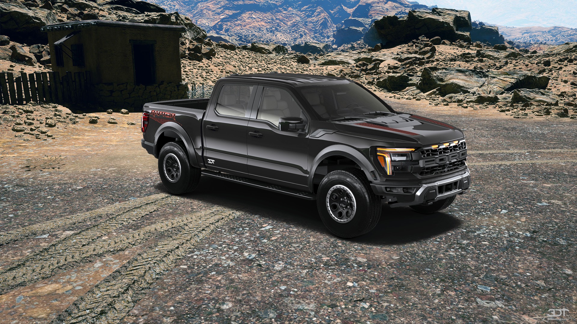 Ford F-150 Raptor 4 Door pickup truck 2024 tuning