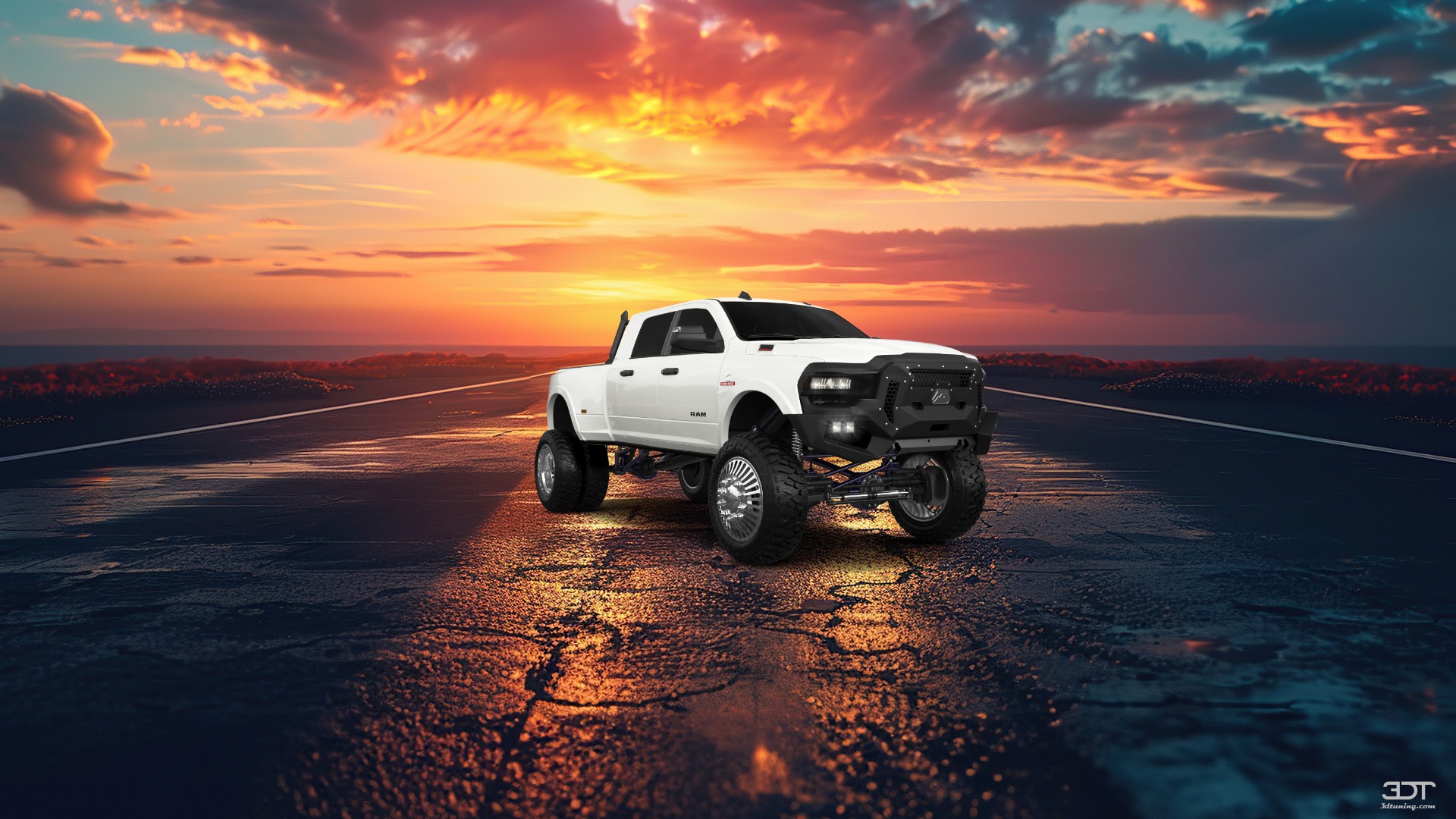 Dodge Ram 3500 4 Door pickup truck 2020 tuning