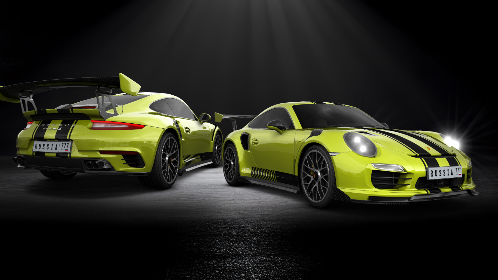 Porsche 911 Turbo S 2 Door Coupe 2014 tuning