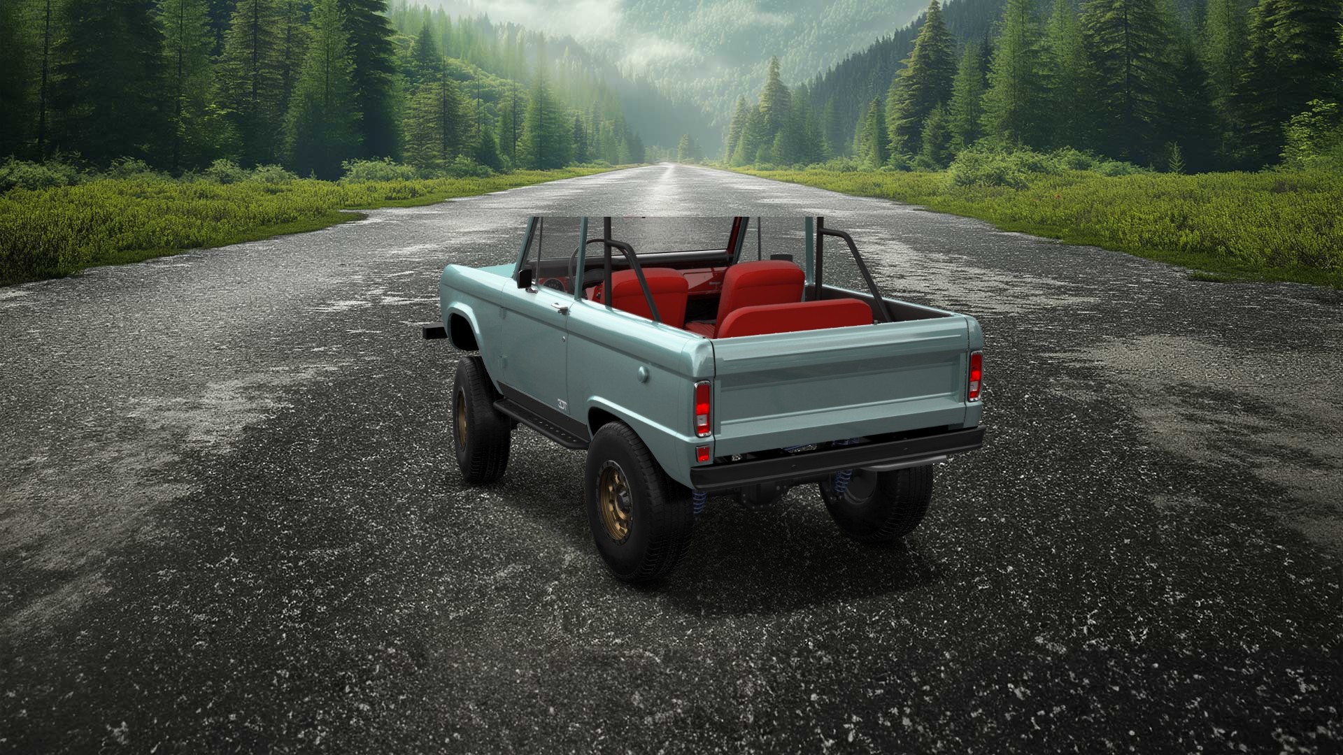 Ford Bronco 3 Door SUV 1965