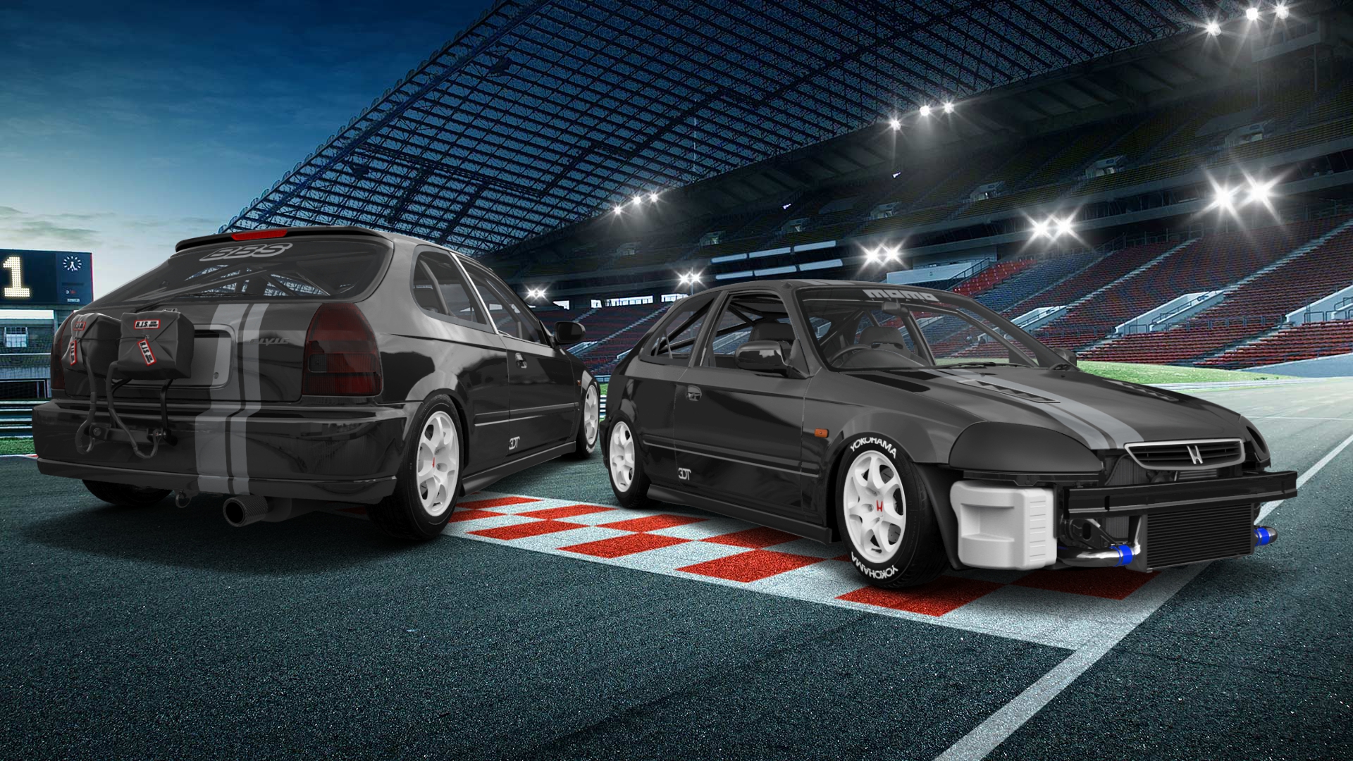 Honda Civic 3 Door Hatchback 1997