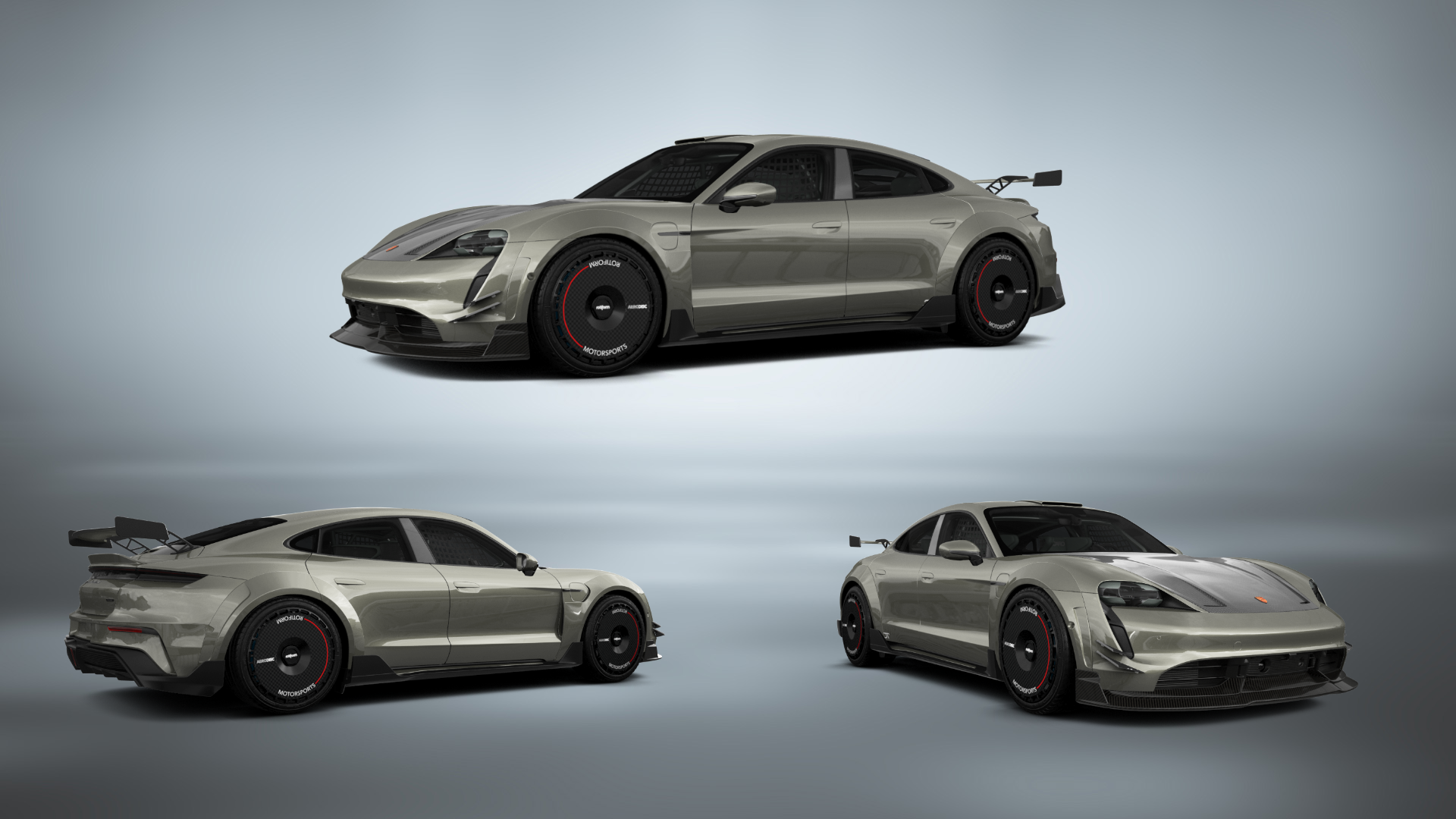 Porsche Taycan 4 Door Saloon 2019 tuning