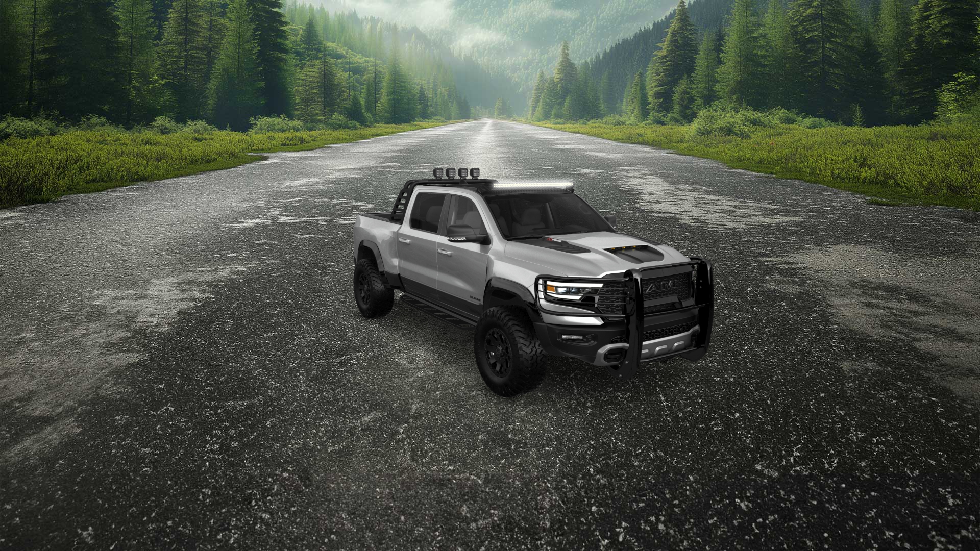 Dodge Ram 1500 TRX 4 Door pickup truck 2021