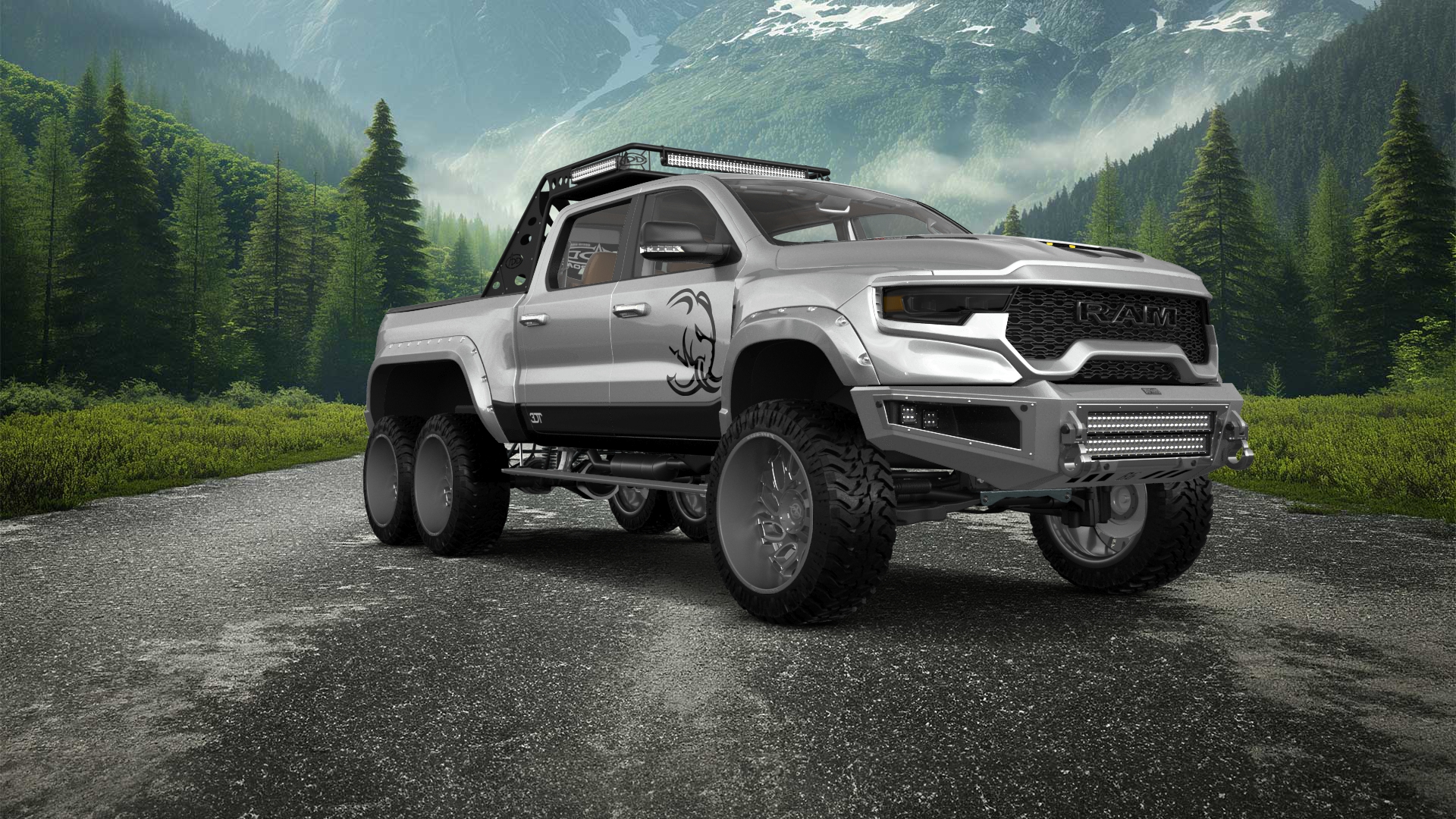 Dodge Ram Hennessey Mammoth 6X6 Truck 2021