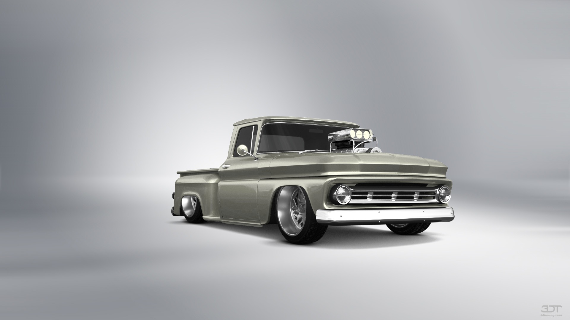 Chevrolet C-10 Stepside 2 Door pickup truck 1963