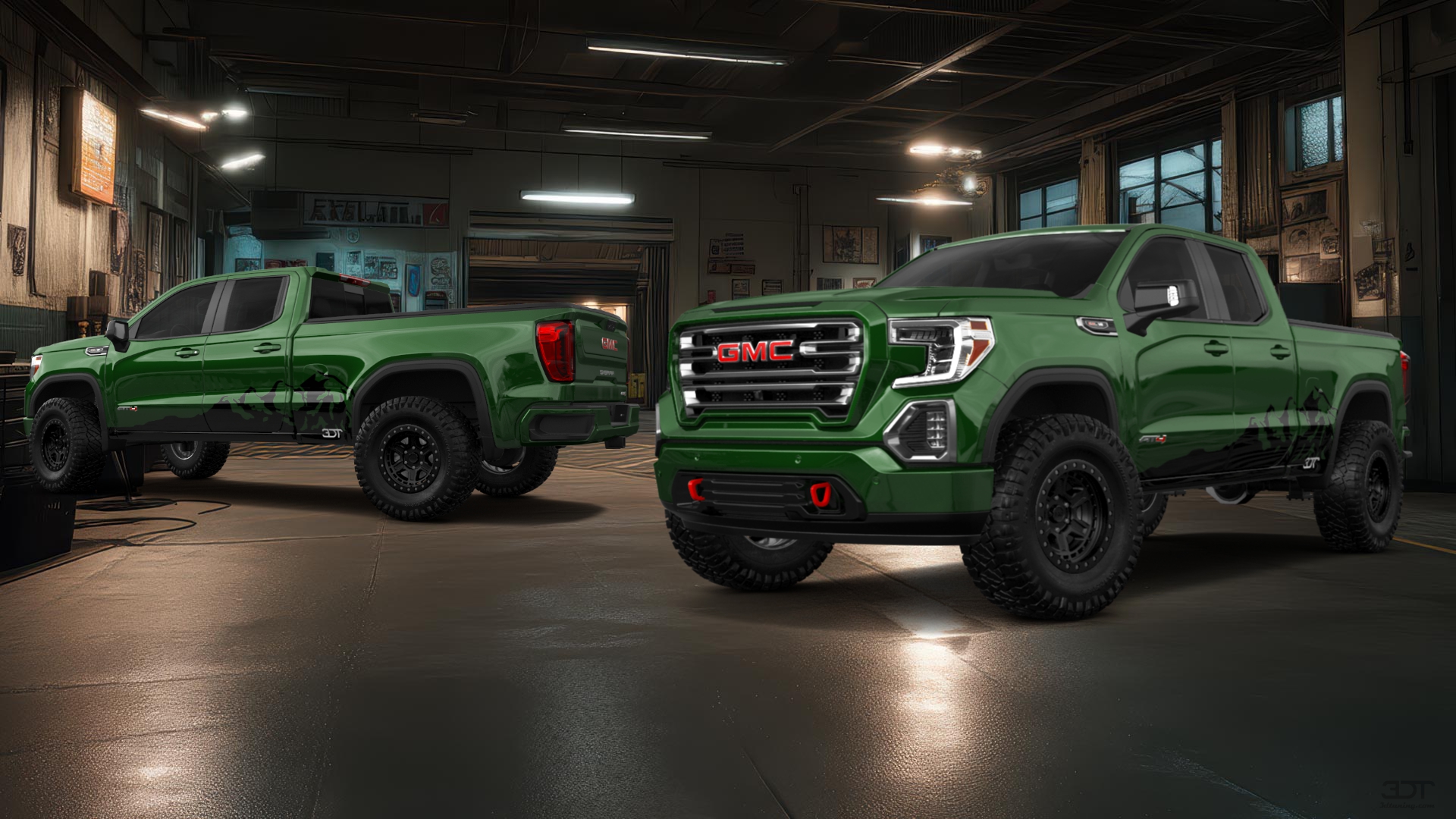 GMC Sierra 1500 4 Door pickup truck 2019 tuning
