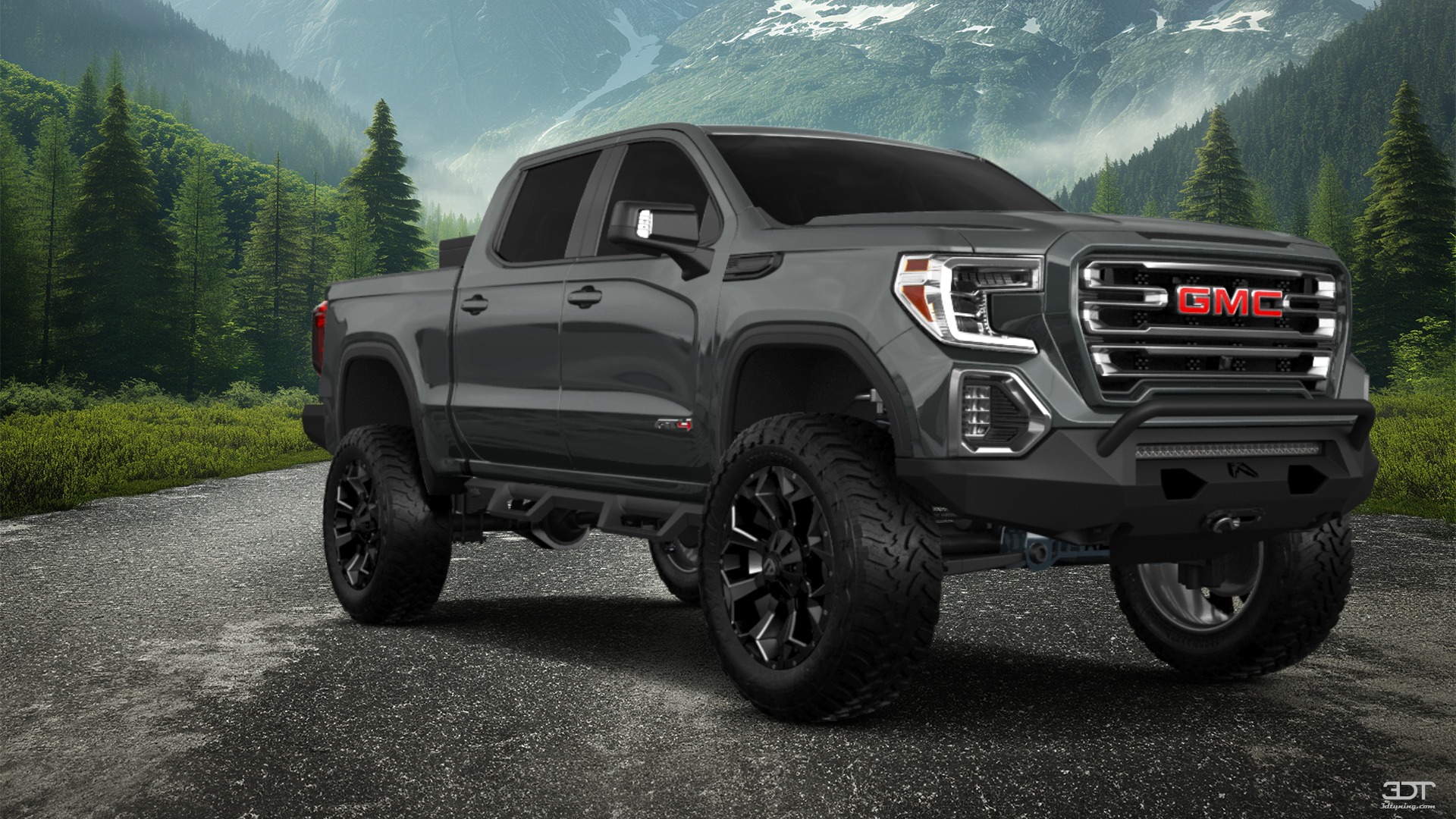 GMC Sierra 4 Door pickup truck 2020 tuning