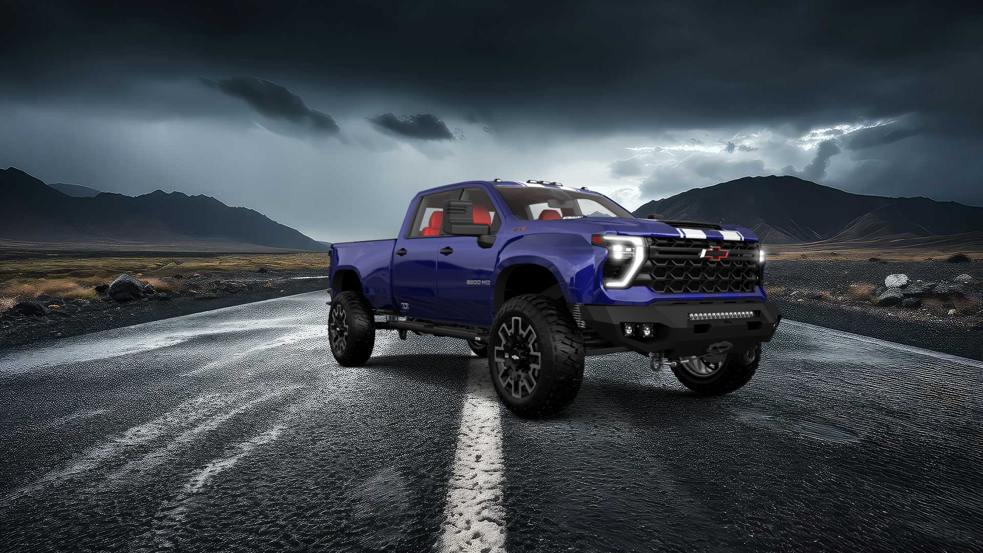 Chevrolet Silverado 2500 HD 4 Door pickup truck 2024 tuning