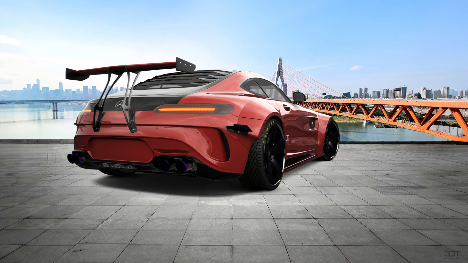 Mercedes AMG GT 2 door fastback coupe 2016