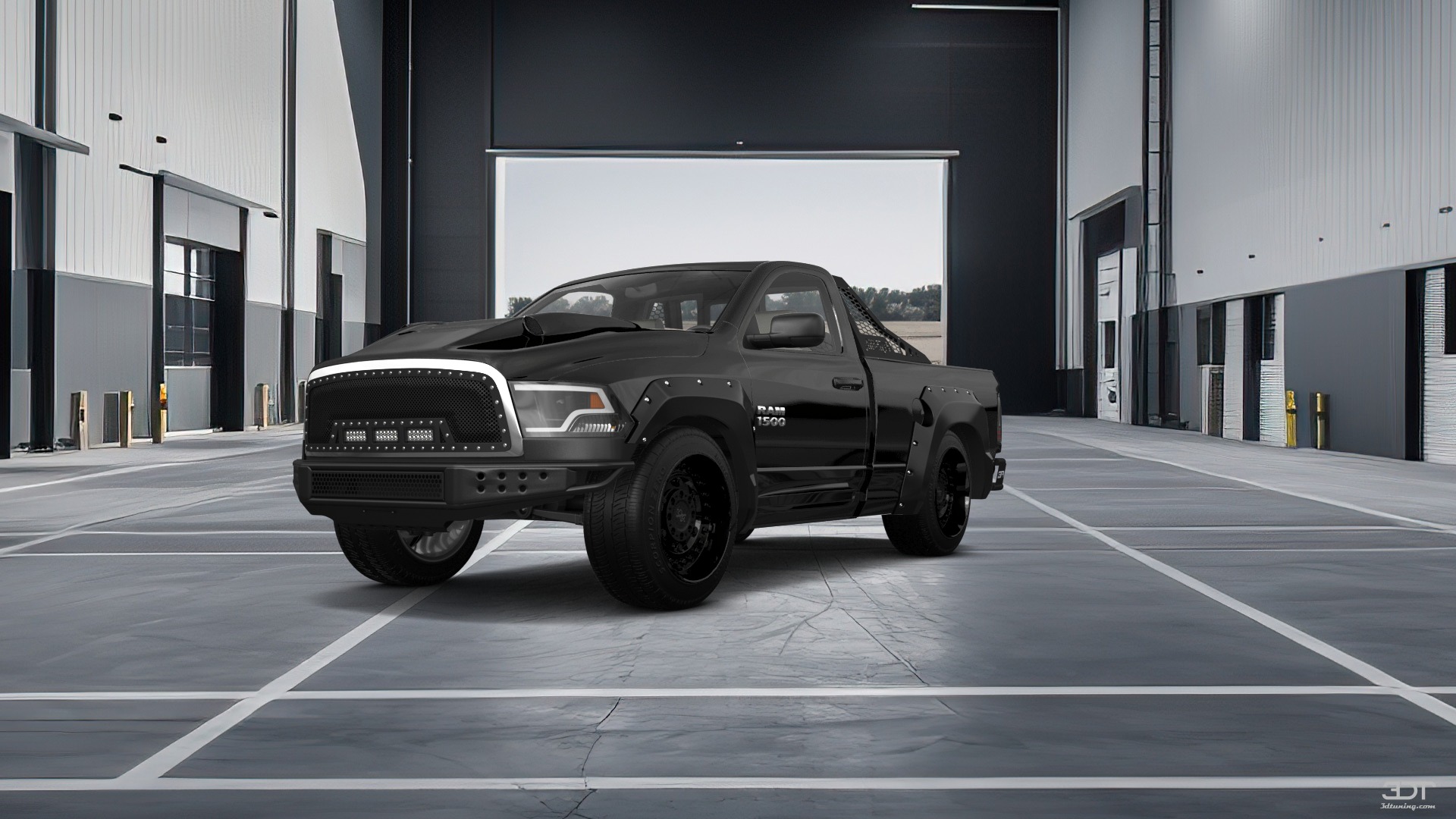 Dodge Ram 1500 6.4' box Regular Cab 2 Door pickup truck 2009 tuning