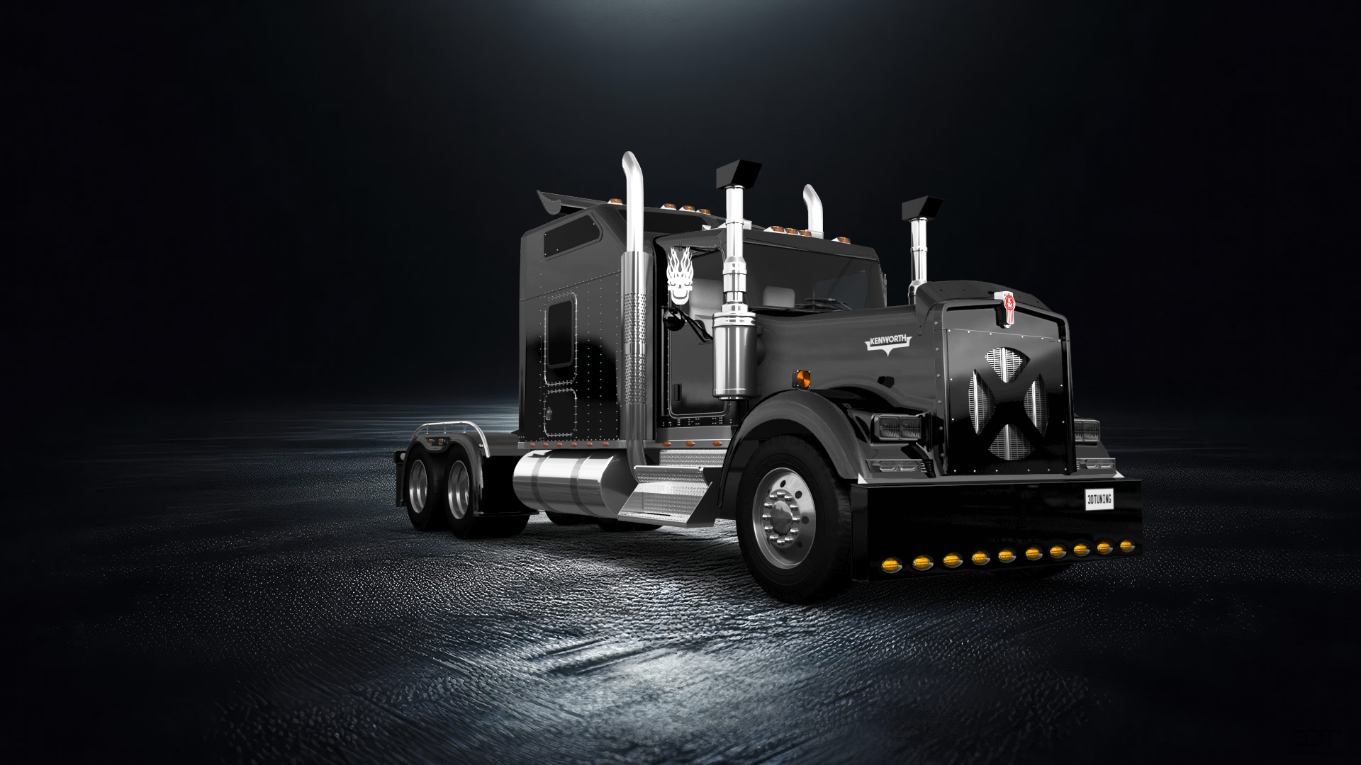 Kenworth W900 Sleeper Cab Truck 2015