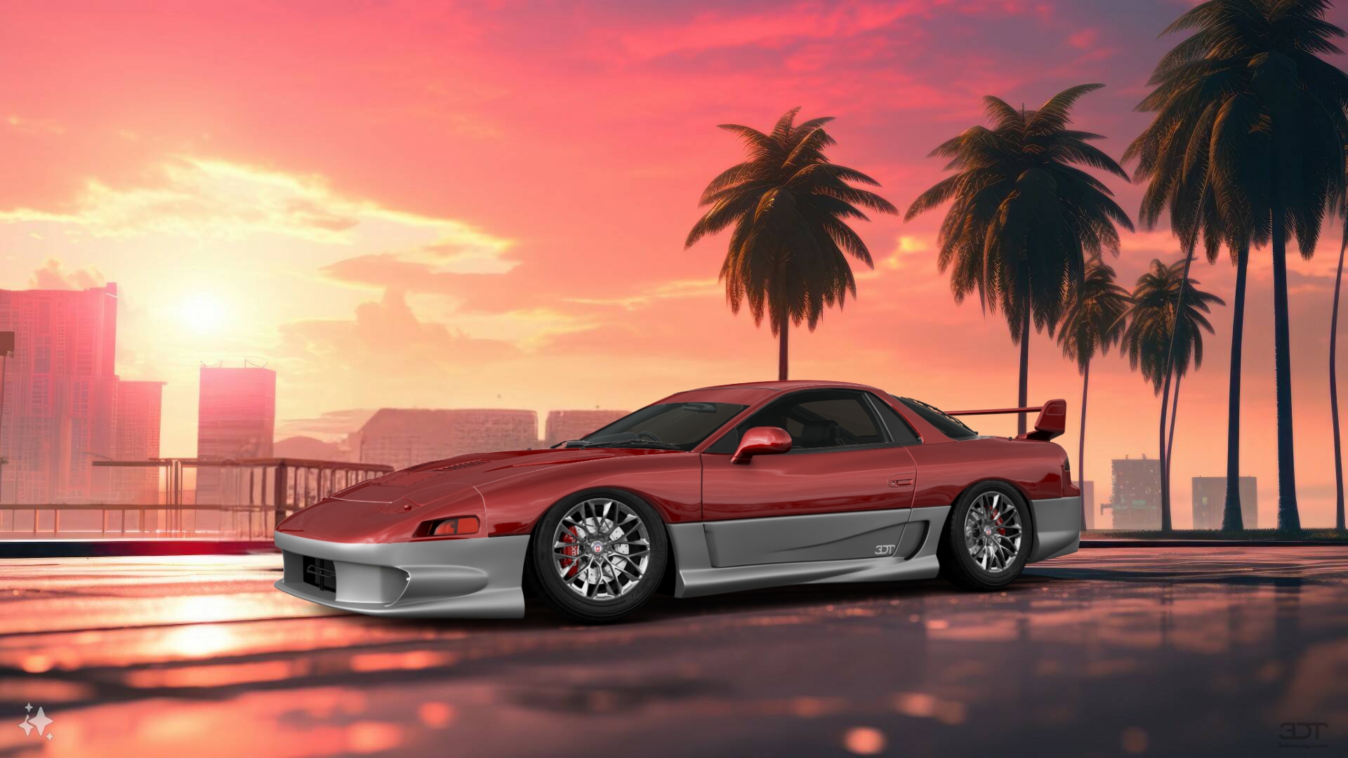 Mitsubishi 3000GT 2 Door Coupe 1991