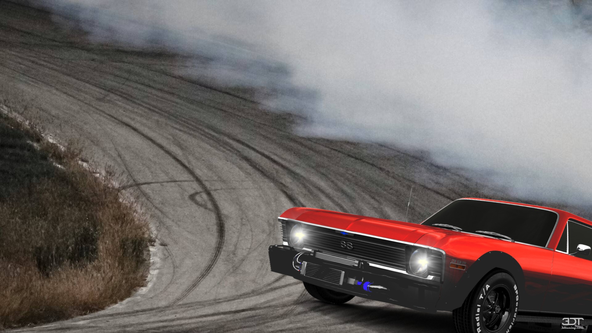 Tuning Chevrolet Chevy II Nova 2 Door Coupe 1968