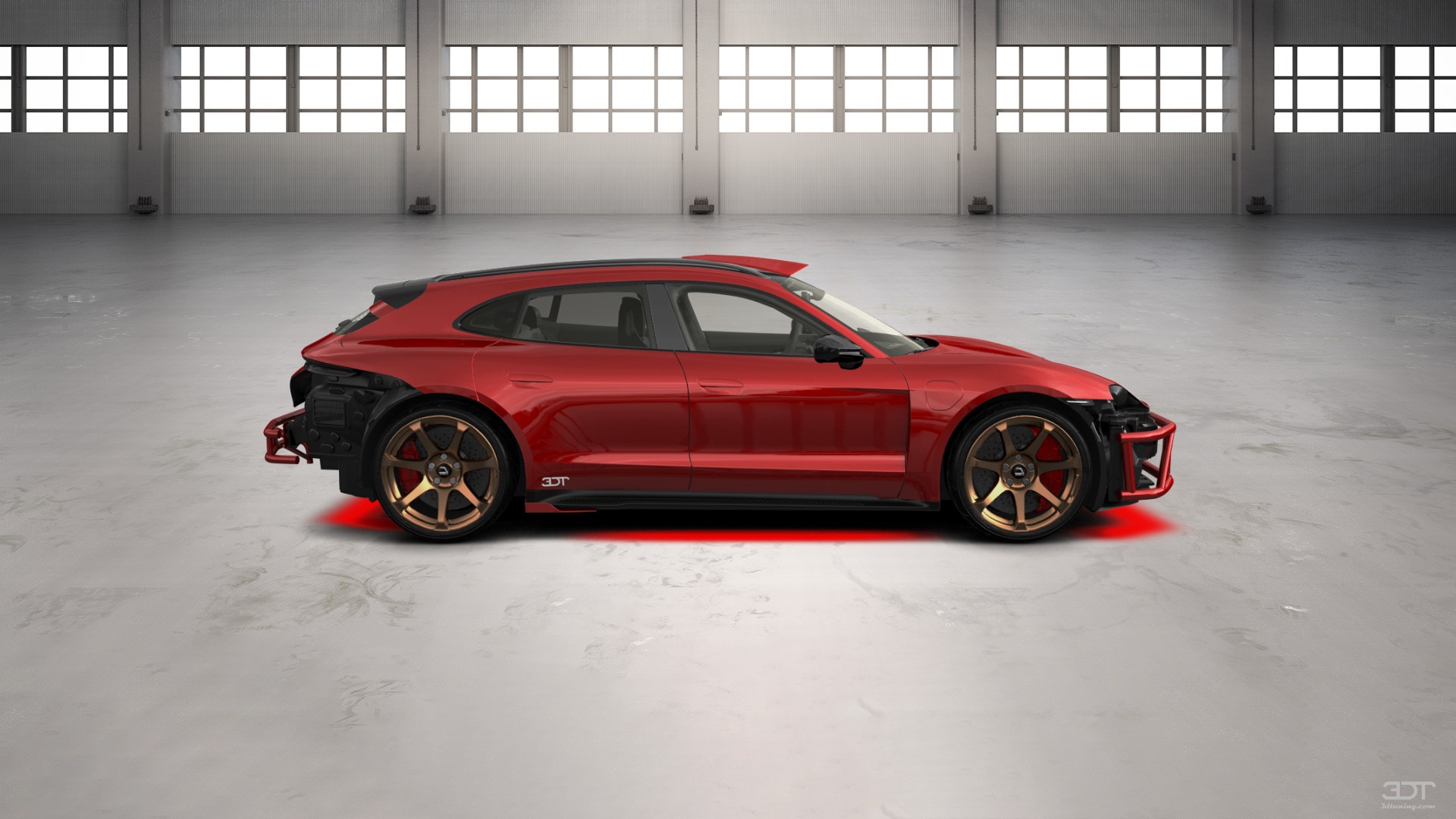 Porsche Taycan Sport Turismo Shooting Brake 2019 tuning