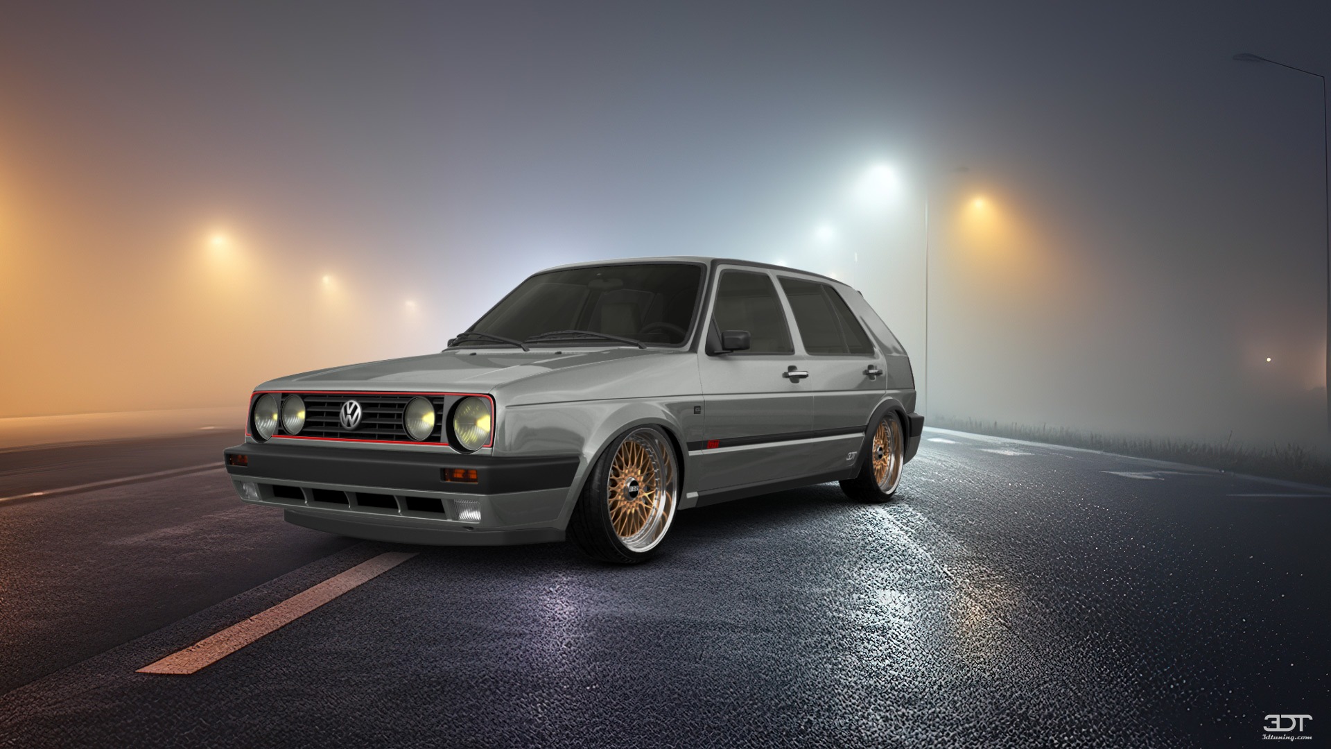 Volkswagen Golf Mk2 5 Door Hatchback 1983 tuning