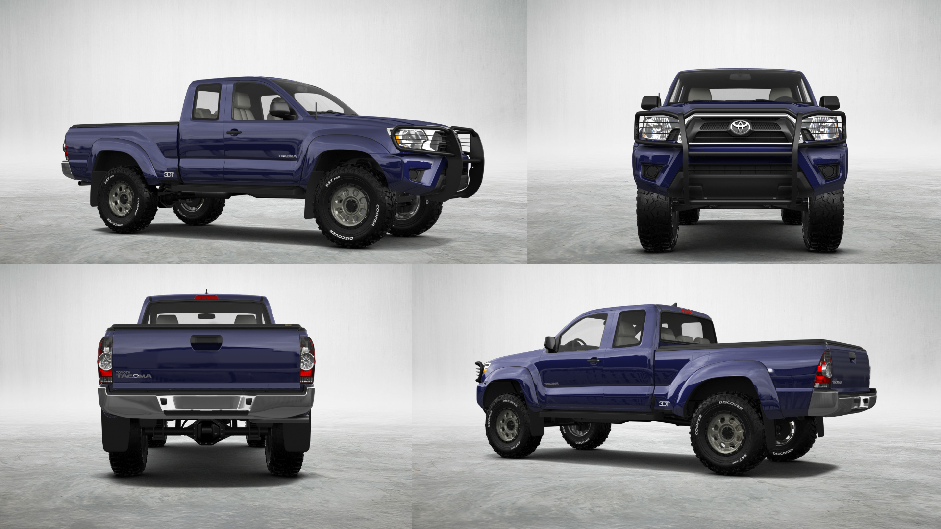 Toyota Tacoma Access Cab 6.2 ft box Pickup Truck 2012