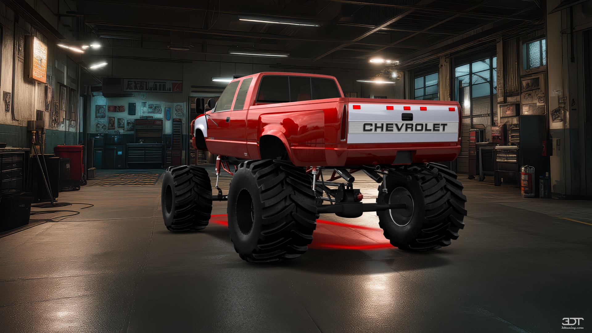 Chevrolet K3500 Extended Cab Pickup Truck 1988 tuning