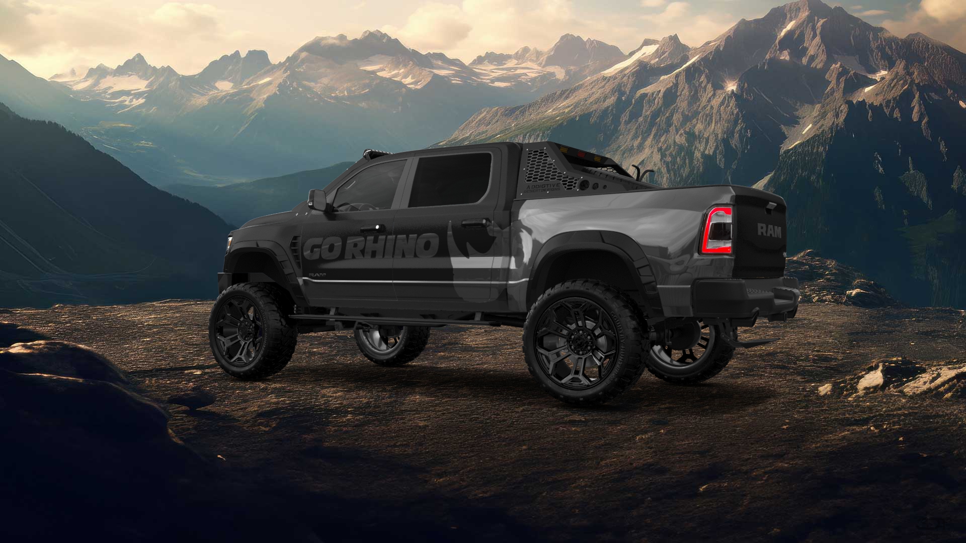 Dodge Ram 1500 TRX 4 Door pickup truck 2021