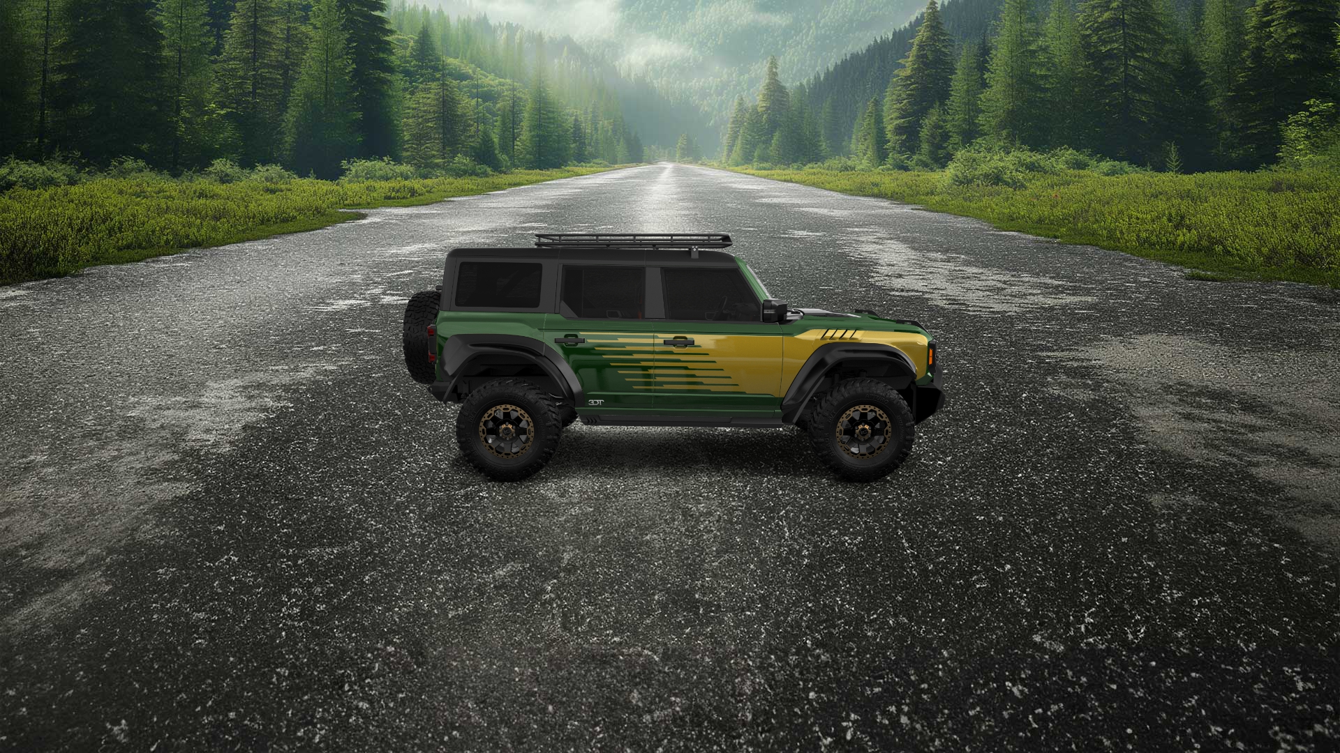 Ford Bronco Raptor 4 Door pickup truck 2022 Images