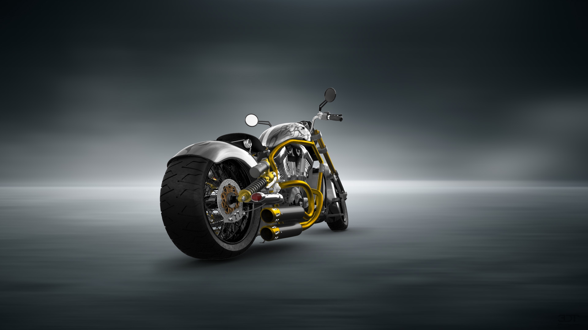 Harley-Davidson Custom Chopper Cruiser 2011