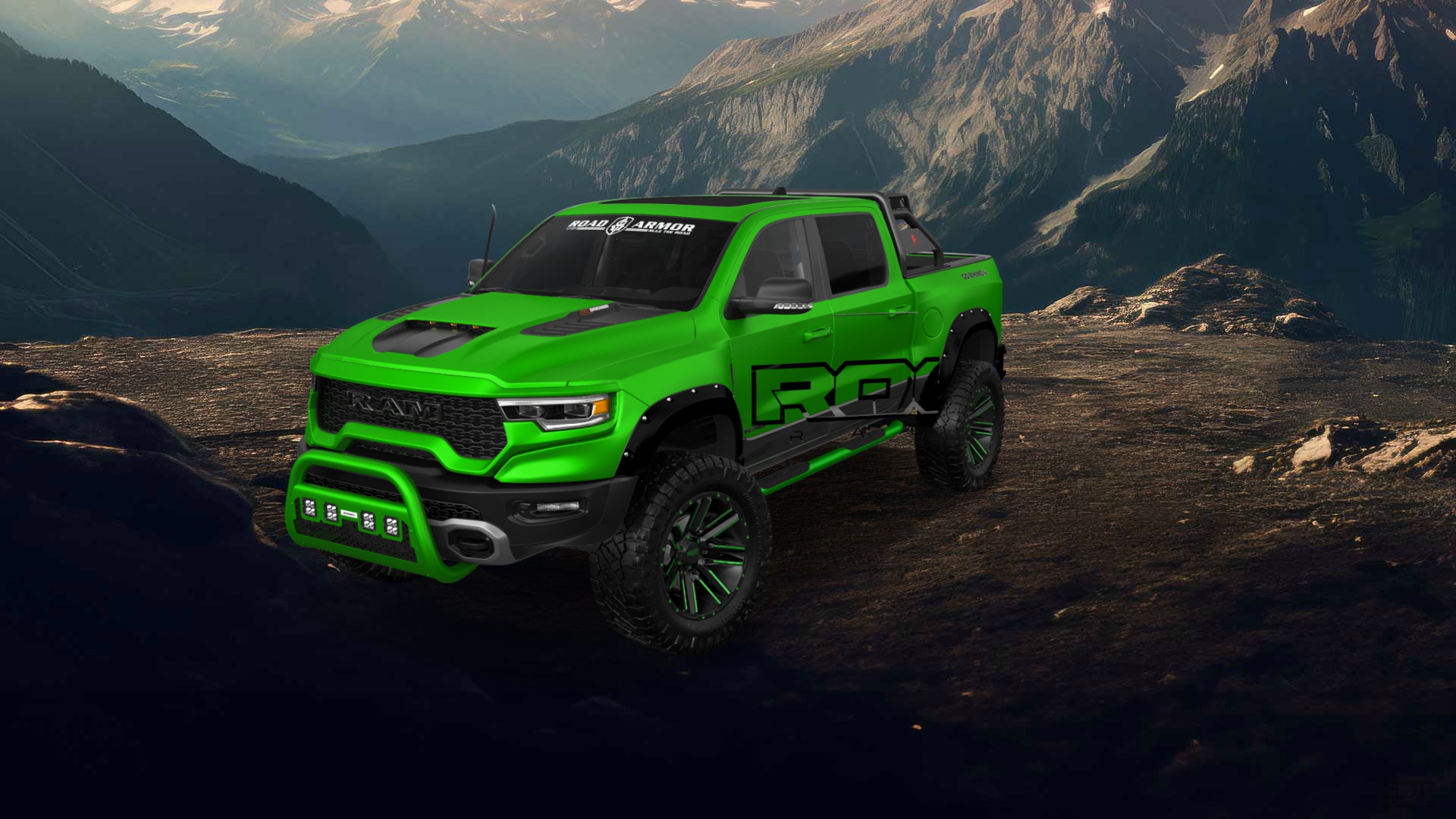 Dodge Ram 1500 TRX 4 Door pickup truck 2021 tuning