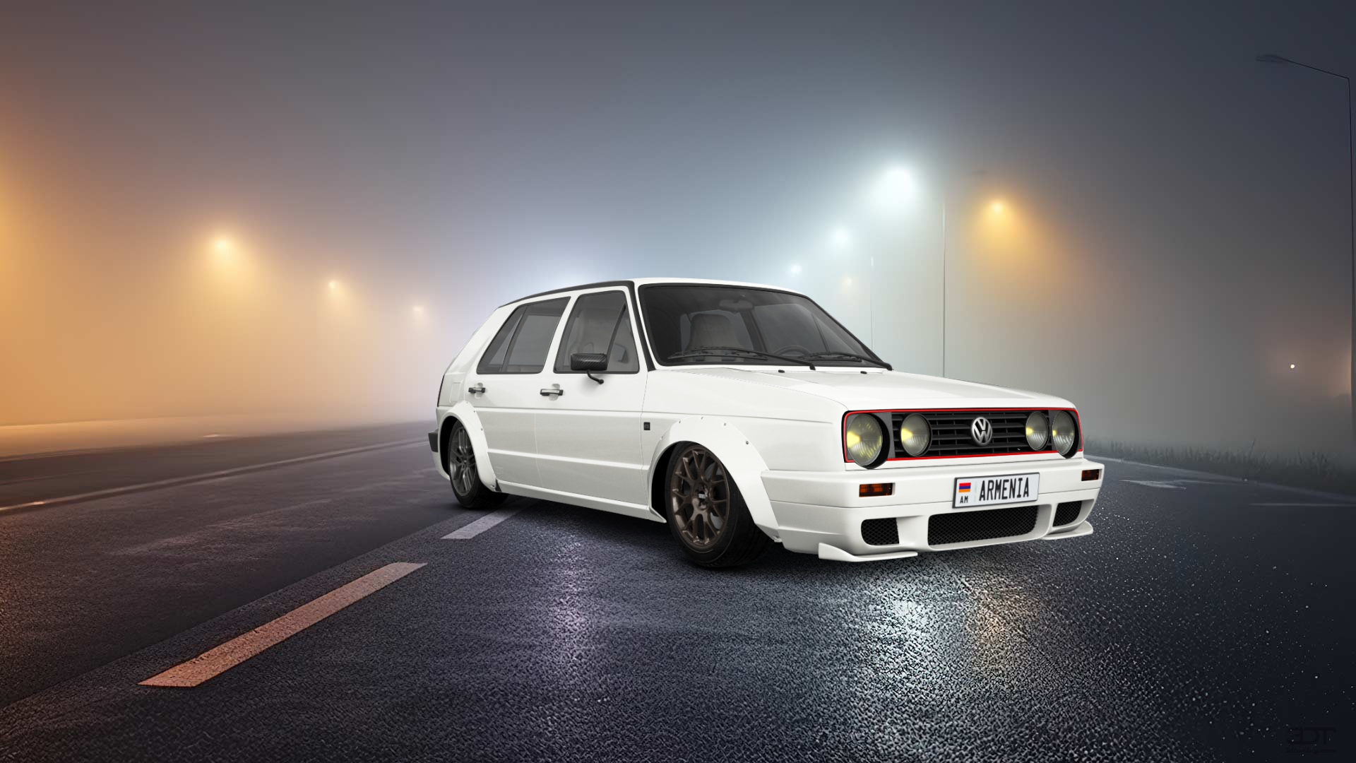 Volkswagen Golf Mk2 5 Door Hatchback 1983 tuning