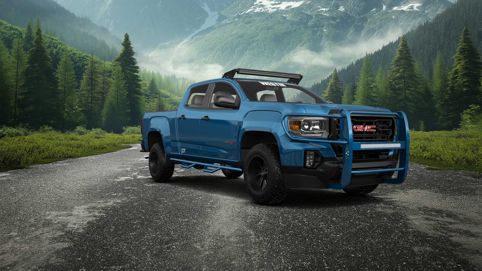 GMC Canyon Crew Cab 4 Door pickup truck 2021