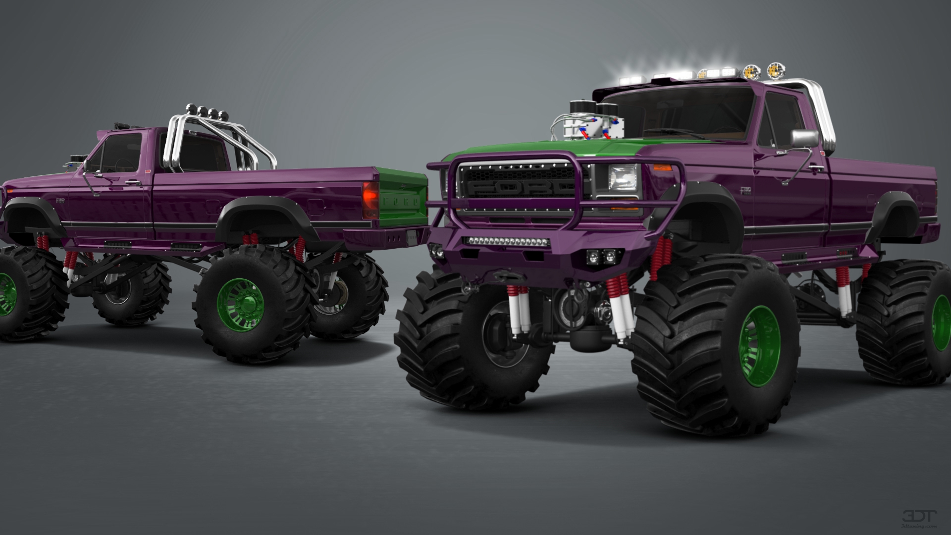 Ford F-150 2 Door pickup truck 1986 tuning