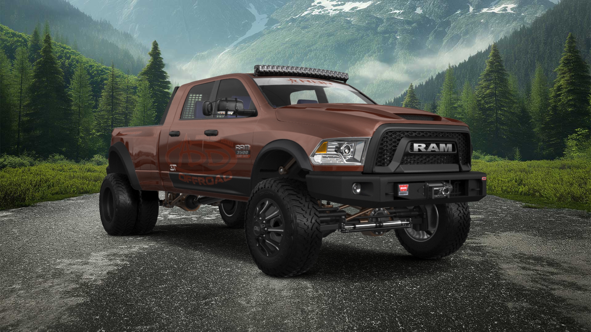 Dodge Ram 3500 4 Door Truck 2014