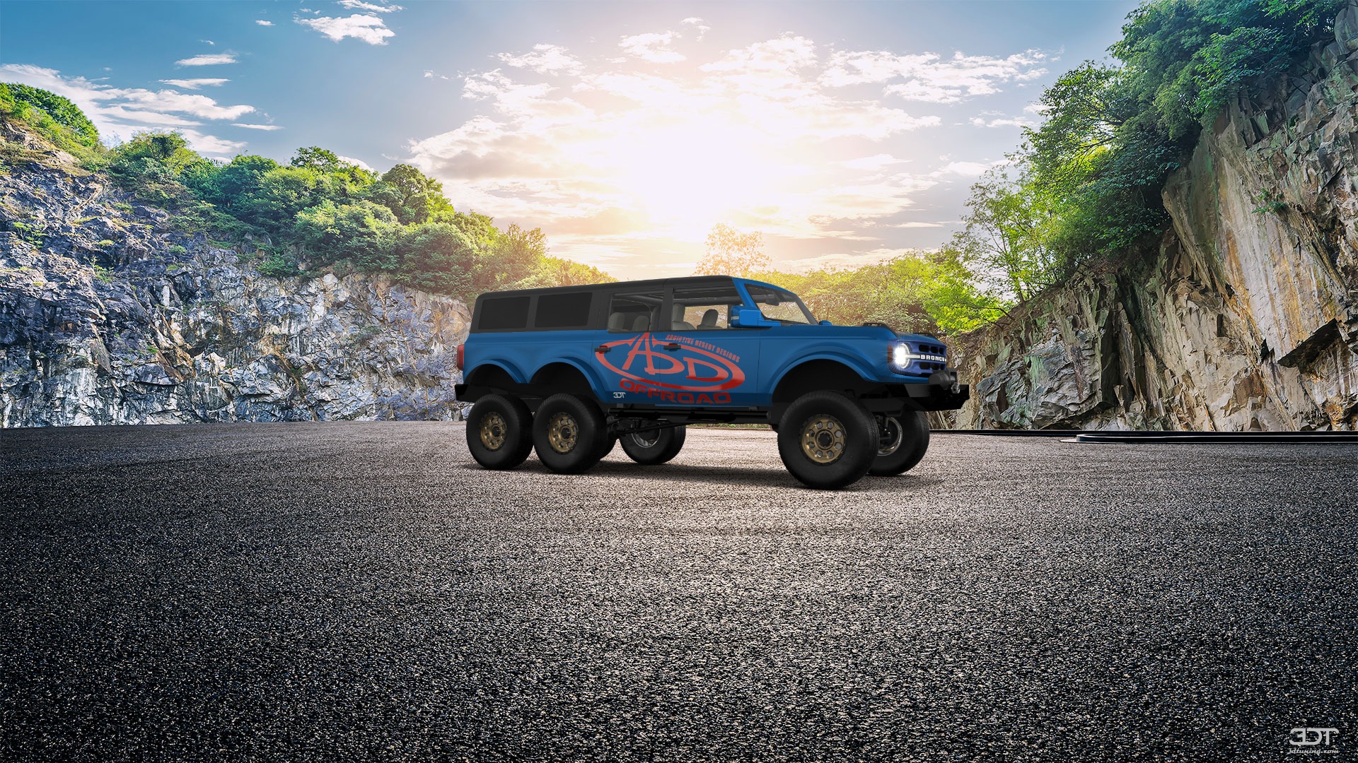 Ford Bronco 6X6 4 Door pickup truck 2021