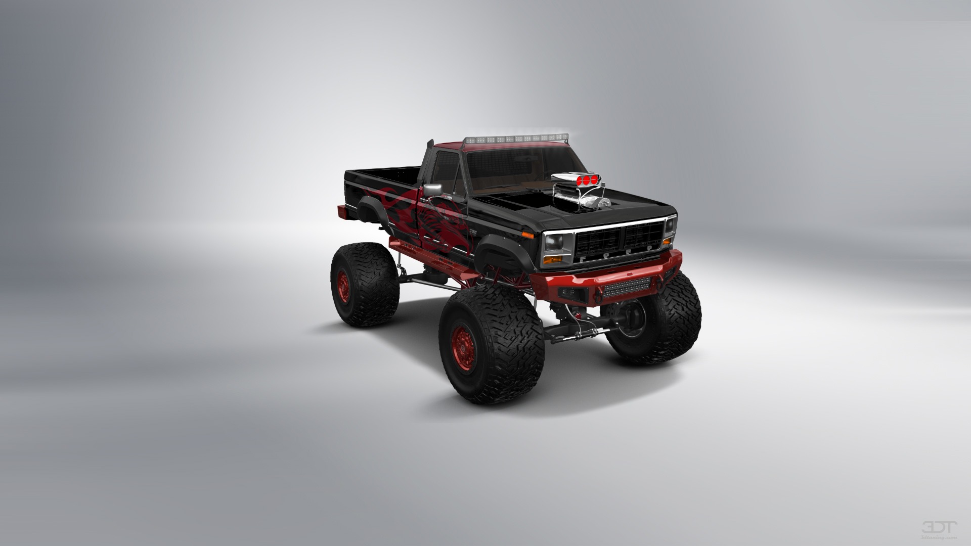 Ford F-150 2 Door pickup truck 1986 tuning