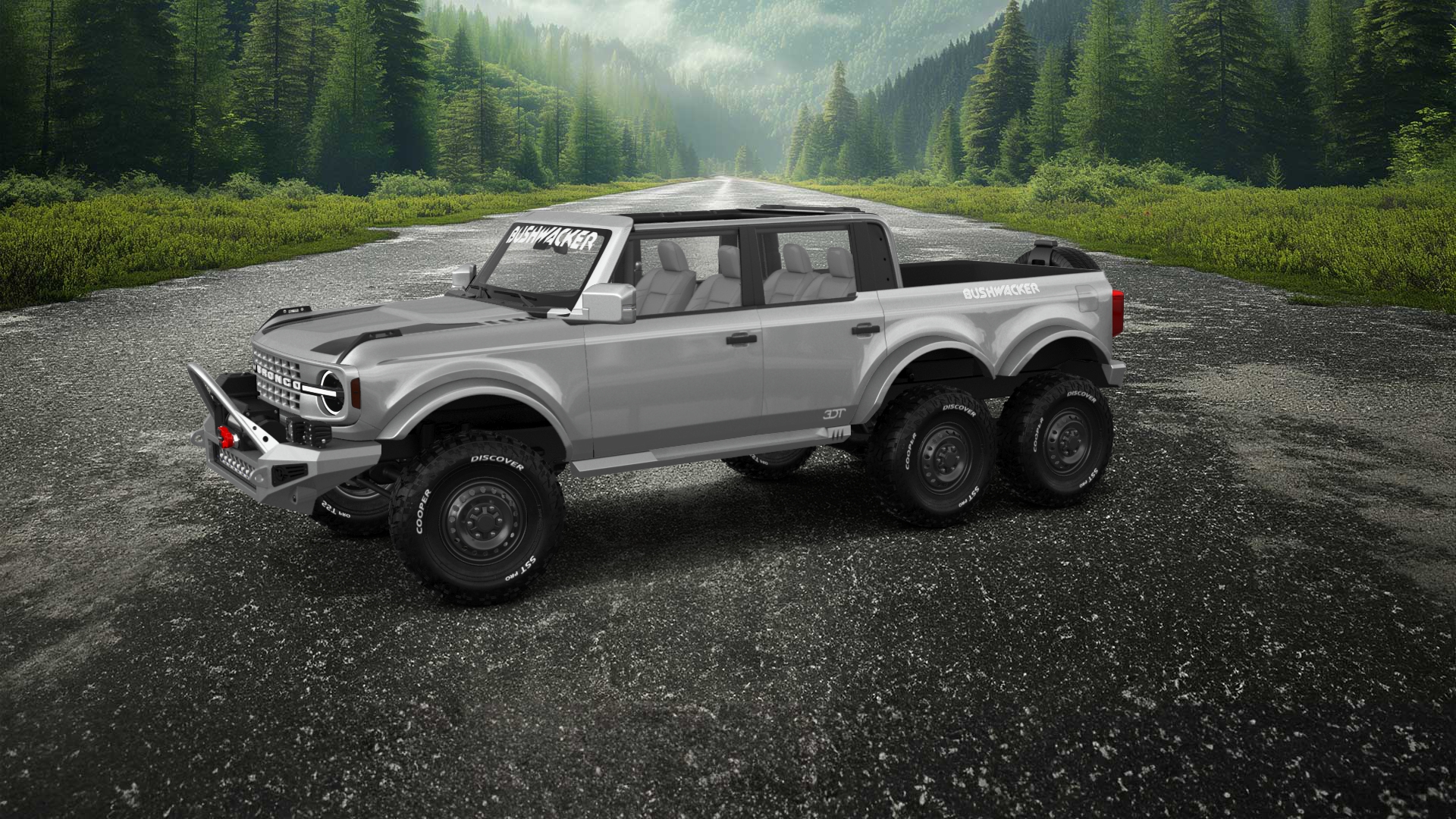 Ford Bronco 6X6 4 Door pickup truck 2021 tuning
