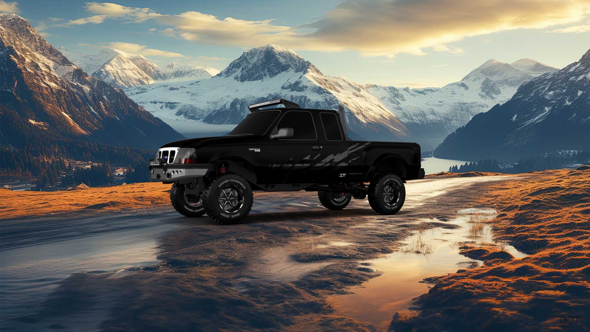 Ford Ranger Flareside 2 Door pickup truck 1998 tuning