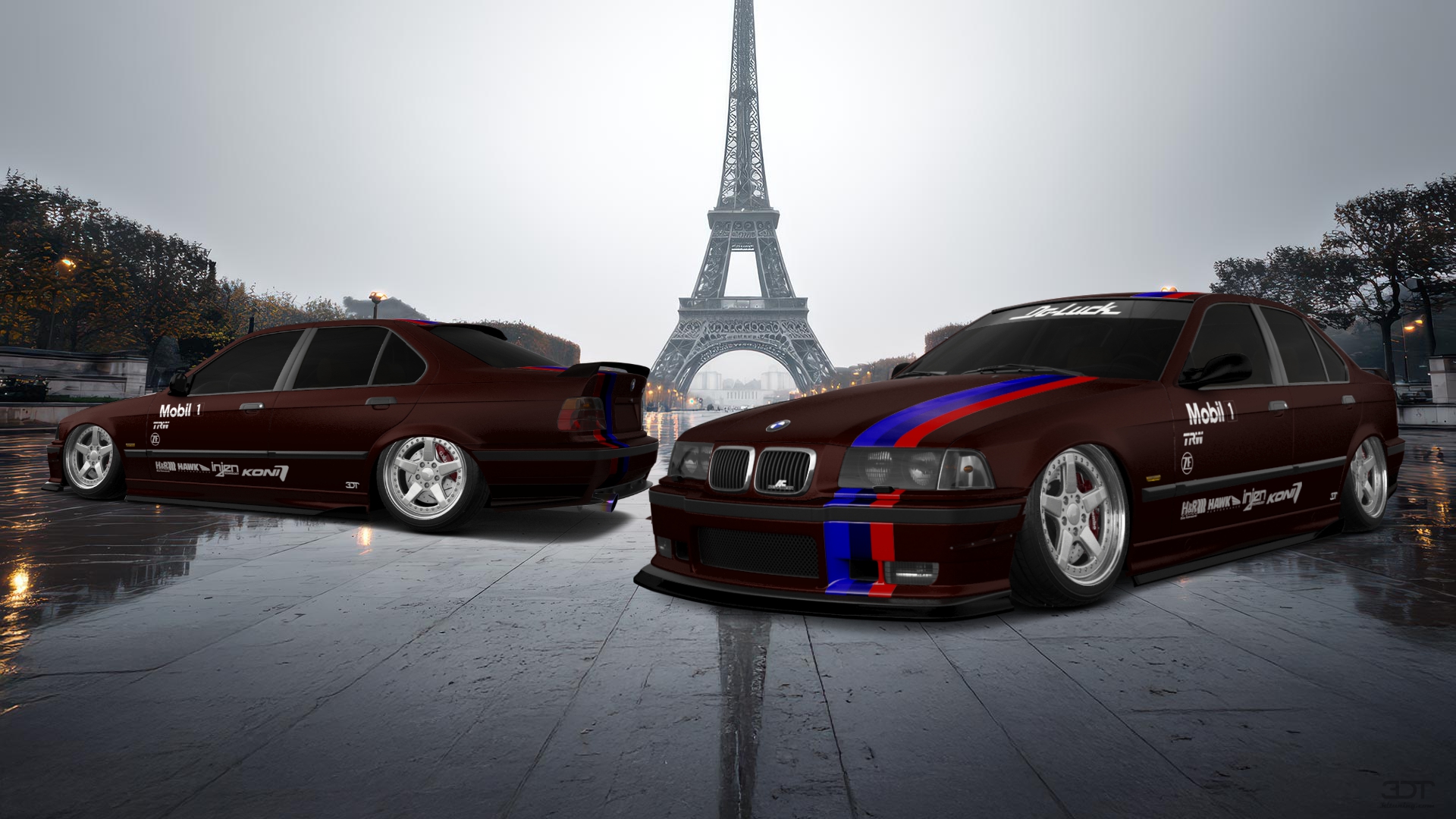BMW 3 Series 4 Door Saloon 1990 tuning