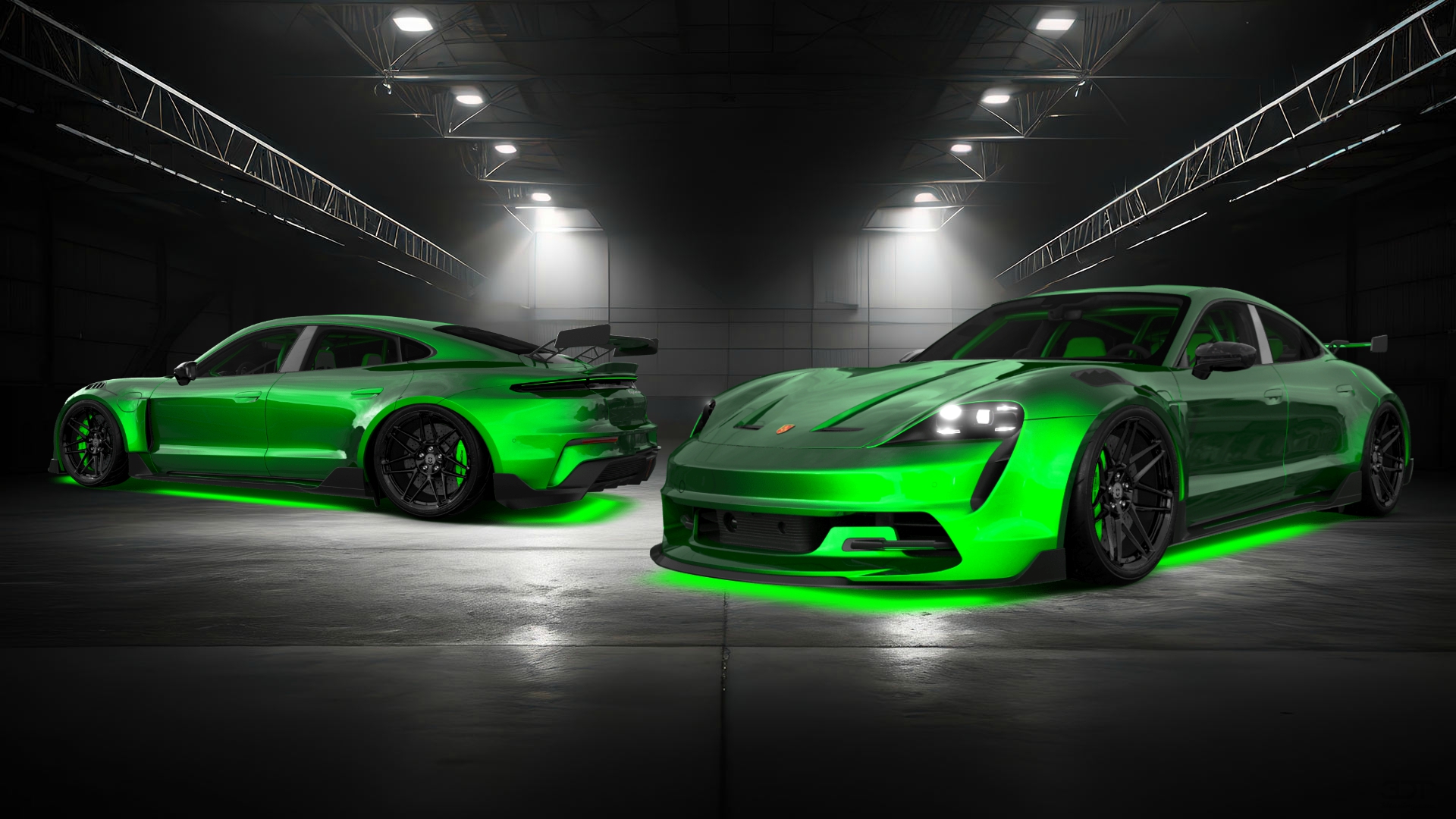 Porsche Taycan 4 Door Saloon 2019 tuning