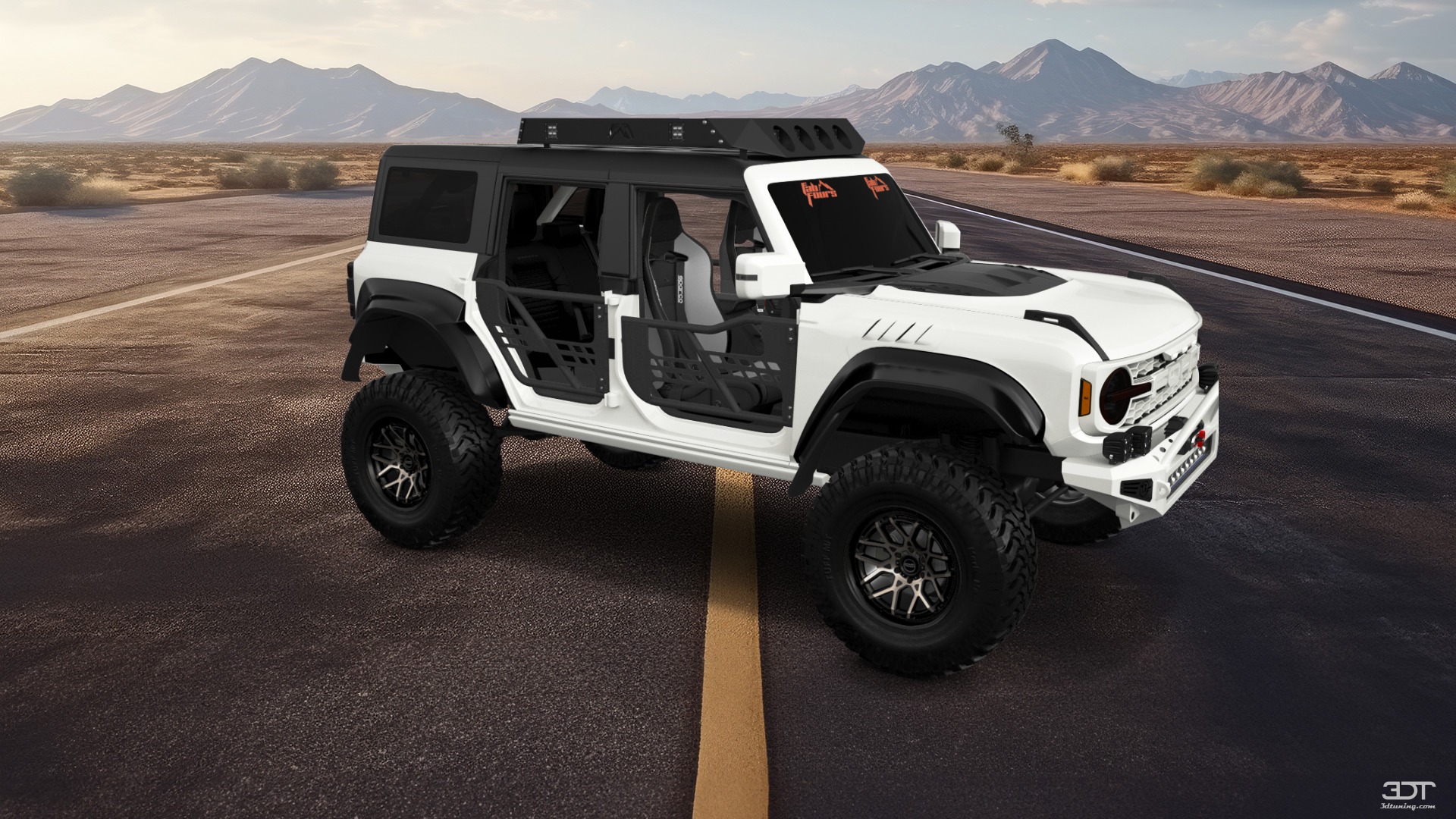 Ford Bronco Raptor 4 Door pickup truck 2022