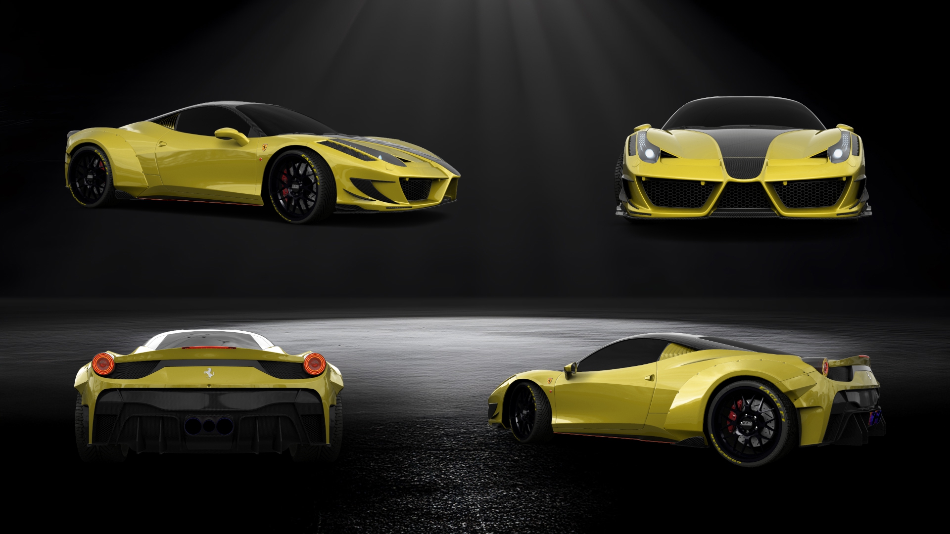 Ferrari 458 Italia 2 door spider 2010 tuning