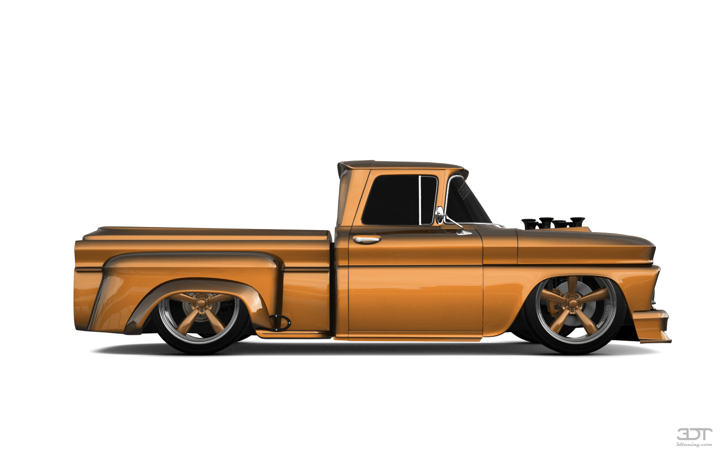 Tuning Chevrolet C-10 Stepside 2 Door pickup truck 1963