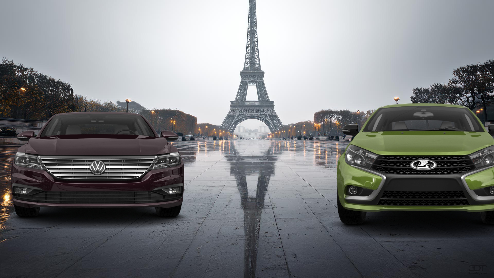 Lada Vesta 4 Door Saloon 2016 tuning