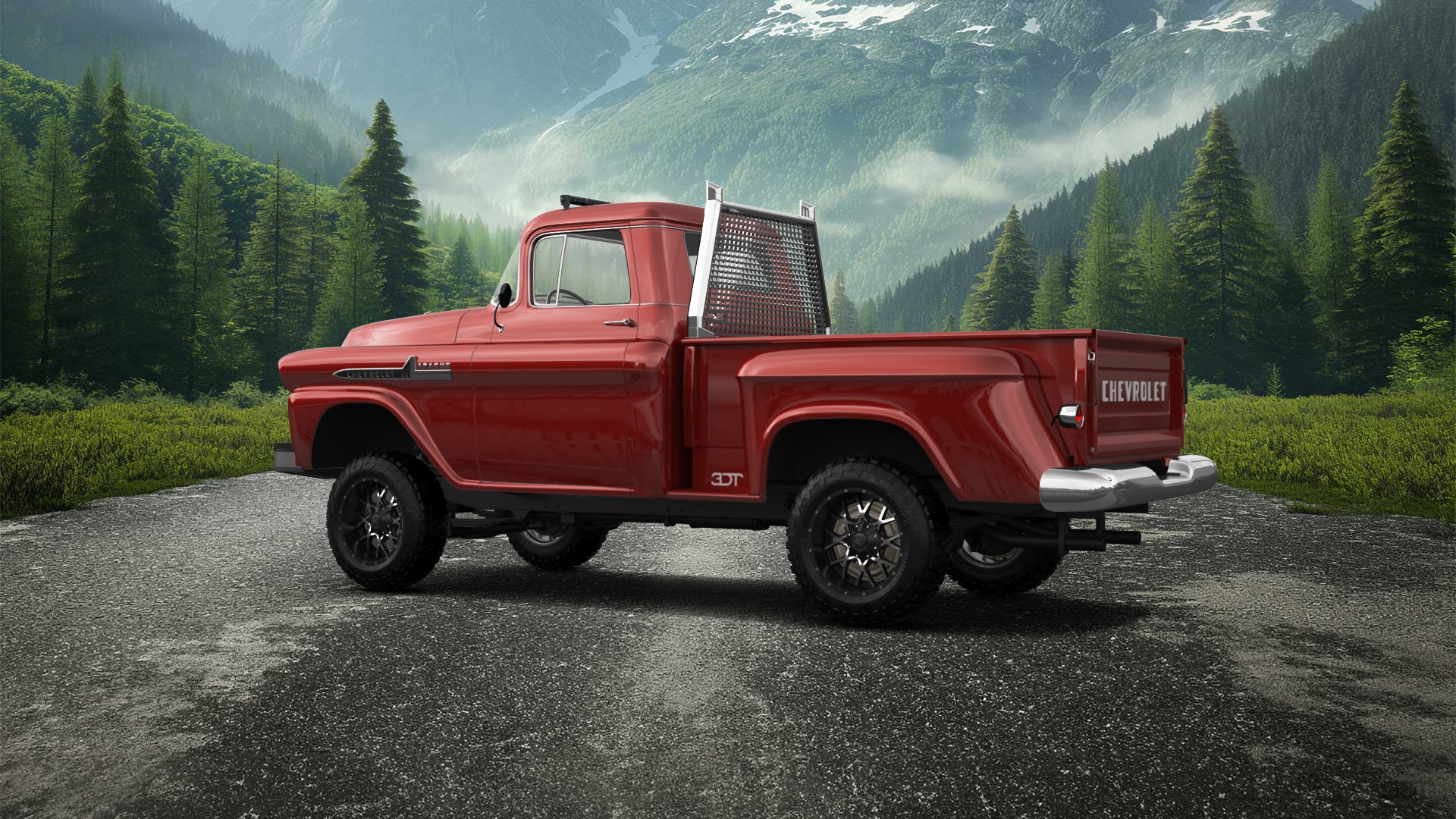 Chevrolet Apache Stepside 2 Door pickup truck 1959
