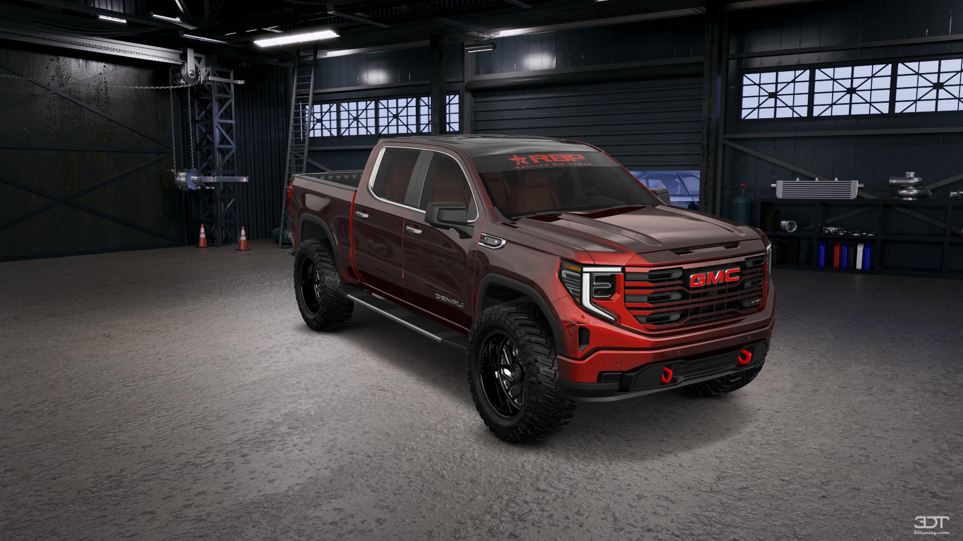 GMC Sierra 1500 Crew Cab 5.8 ft box 4 Door pickup truck 2023 tuning